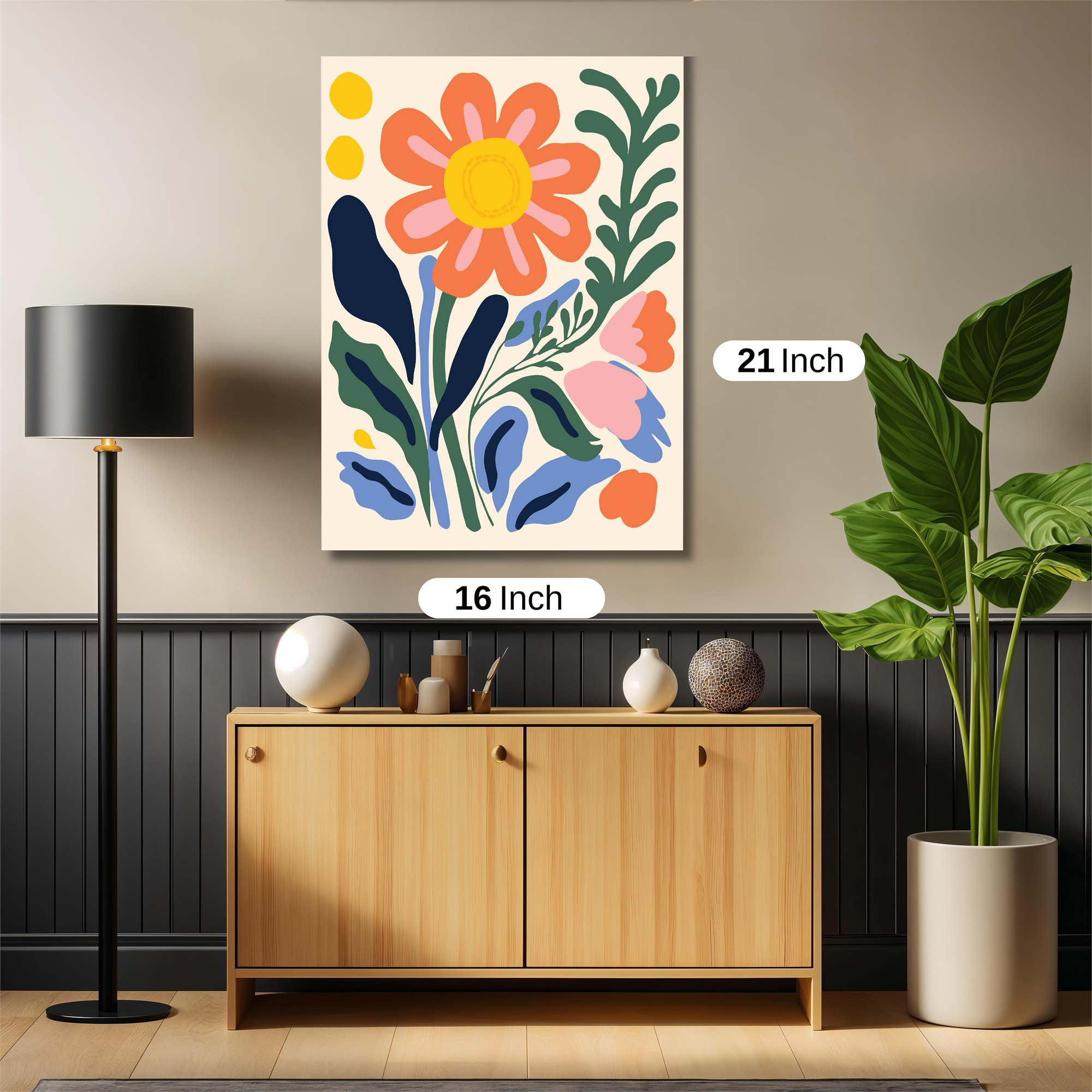 Flower Joy Safe Wall Magnetic / M
