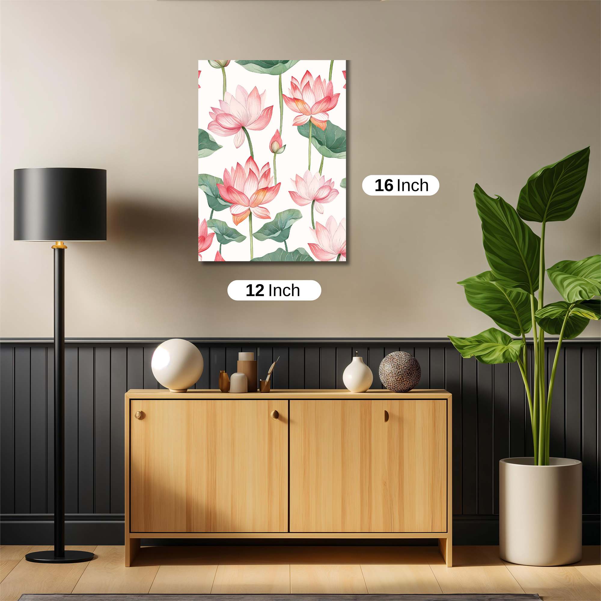 Lotus Serenity Safe Wall Magnetic / M