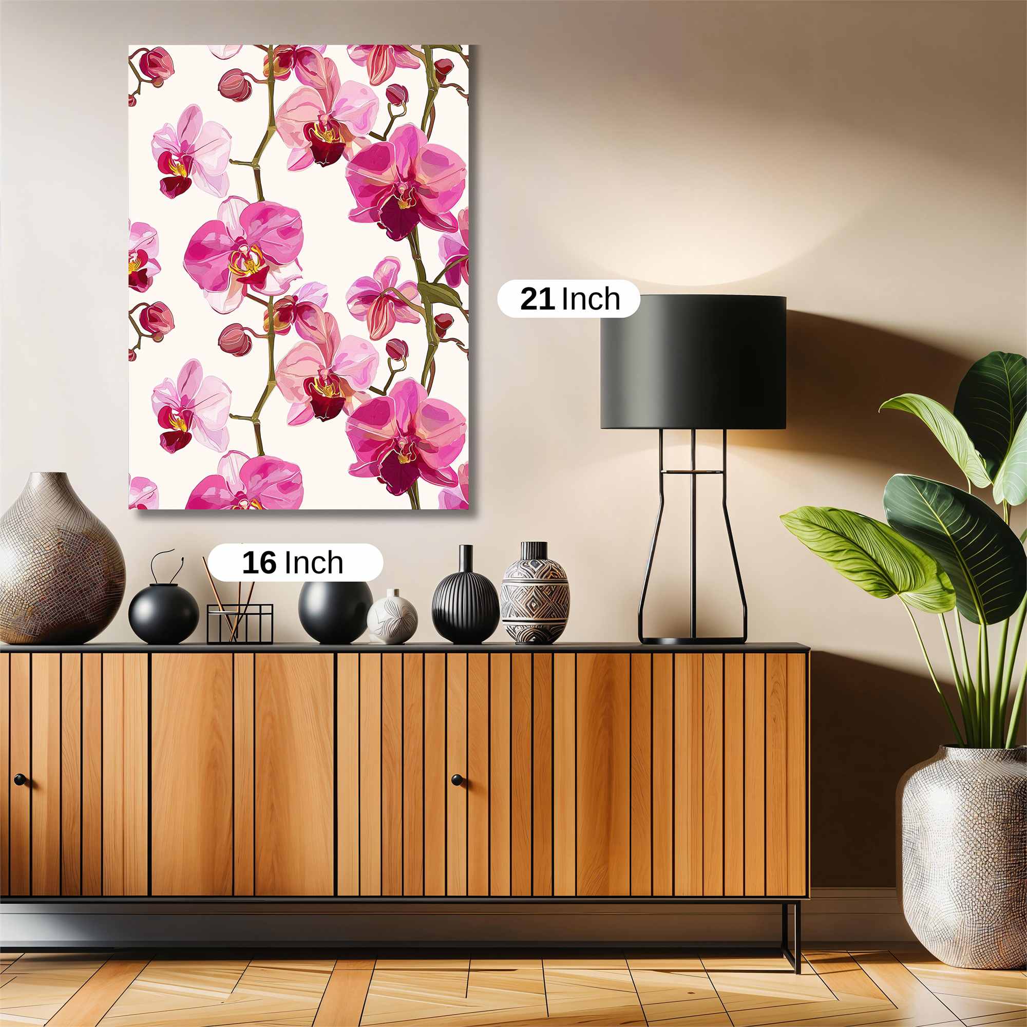 Orchid Elegance Safe Wall Magnetic / M