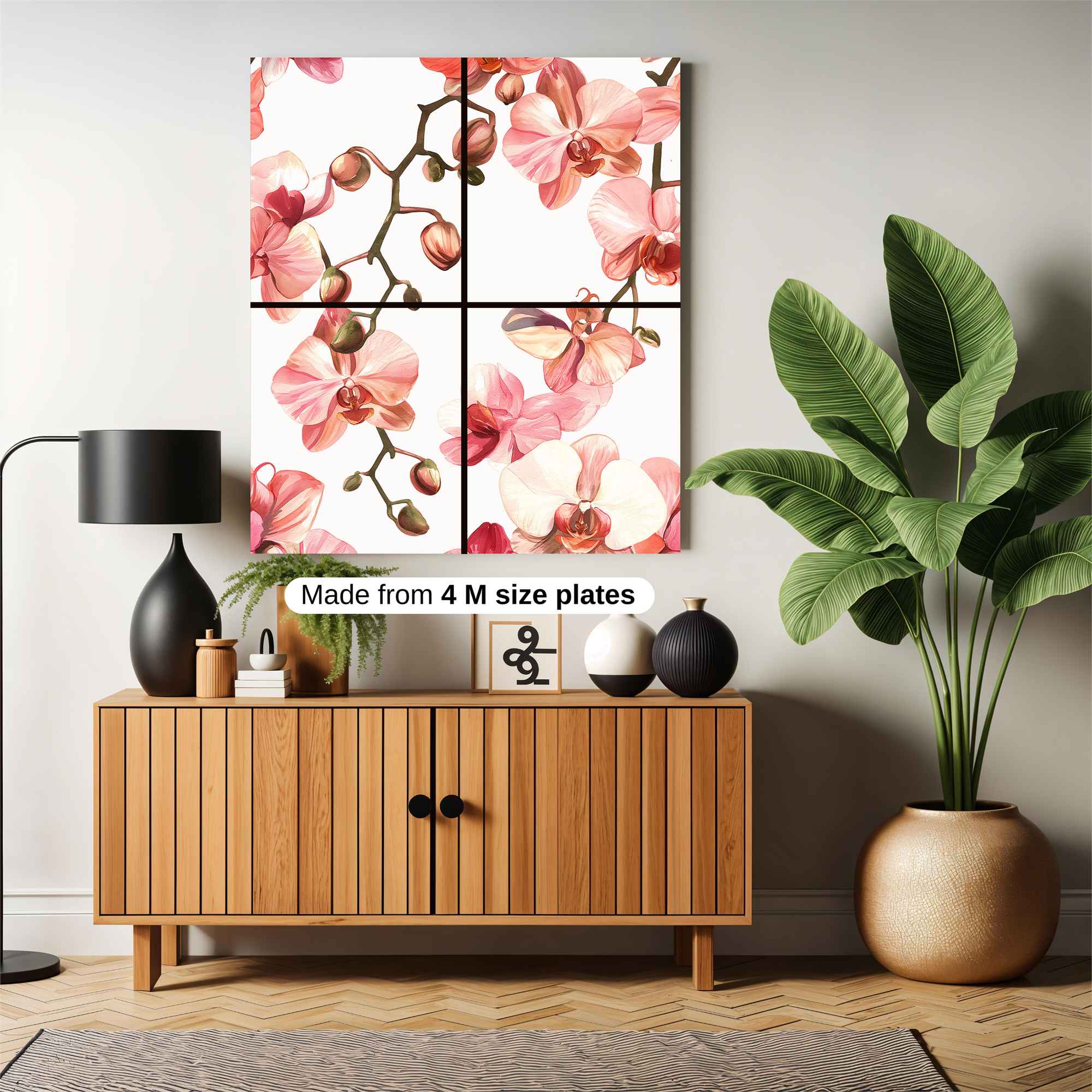 Orchid Serenity Safe Wall Magnetic / M