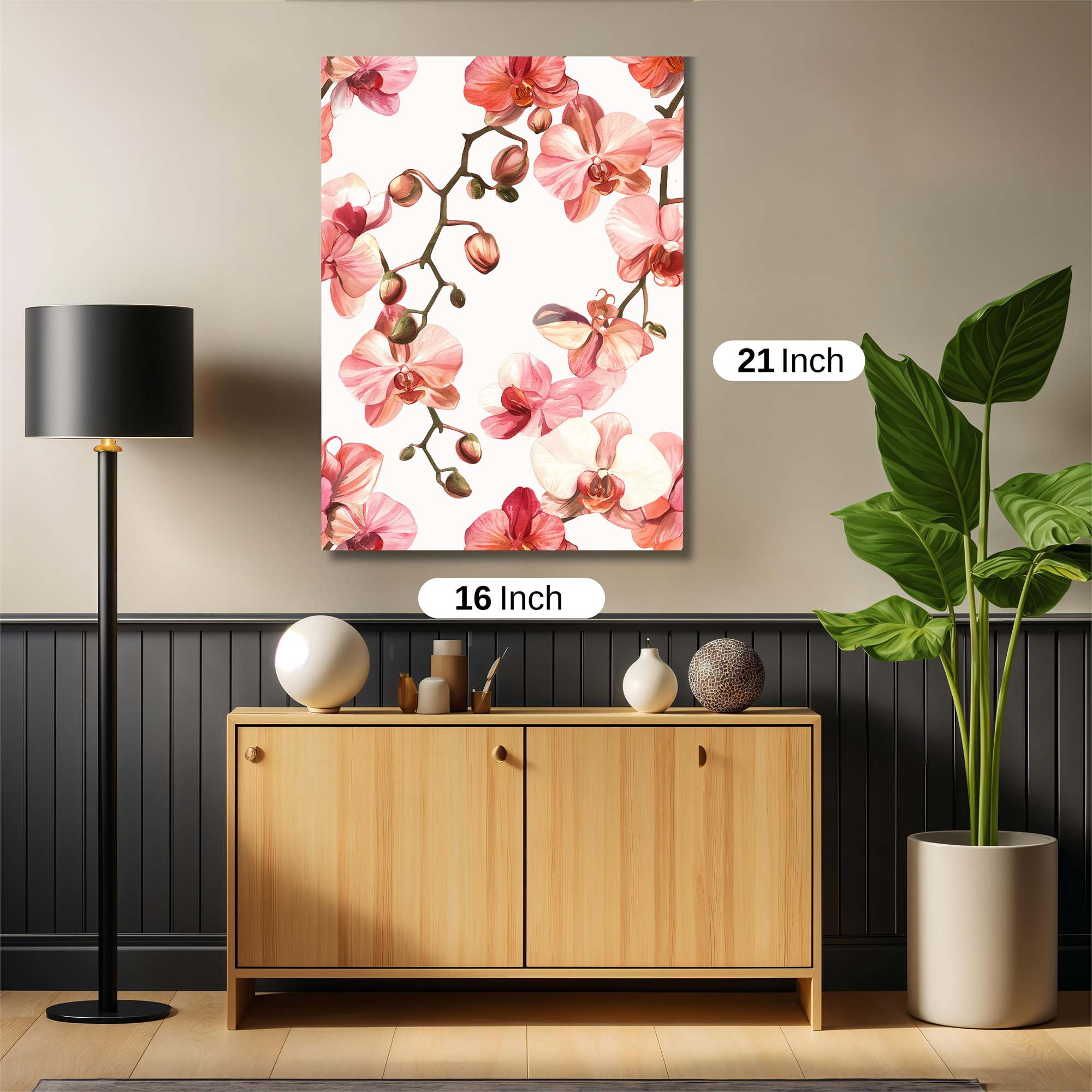 Orchid Serenity Safe Wall Magnetic / M