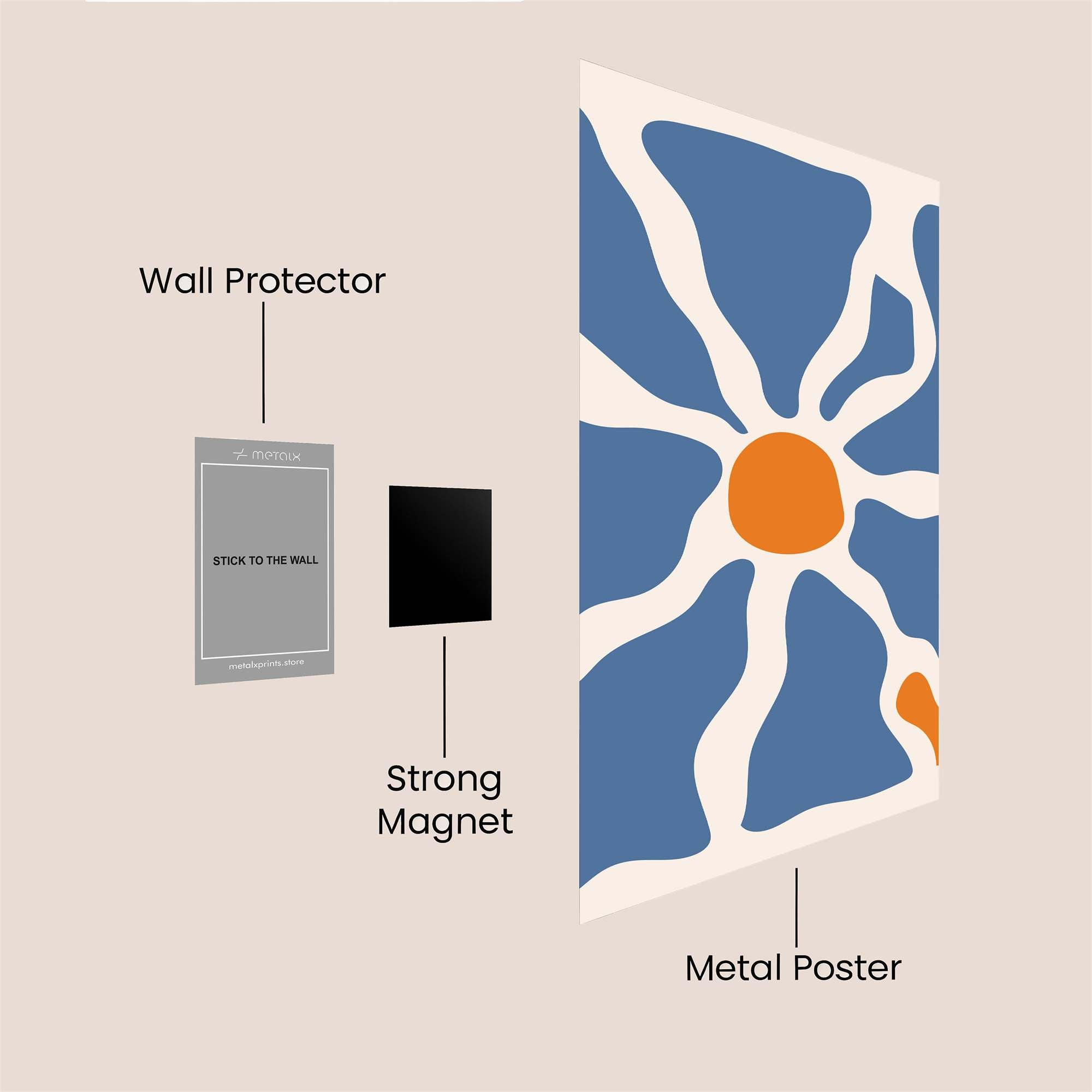 Sunburst Serenity Safe Wall Magnetic / M