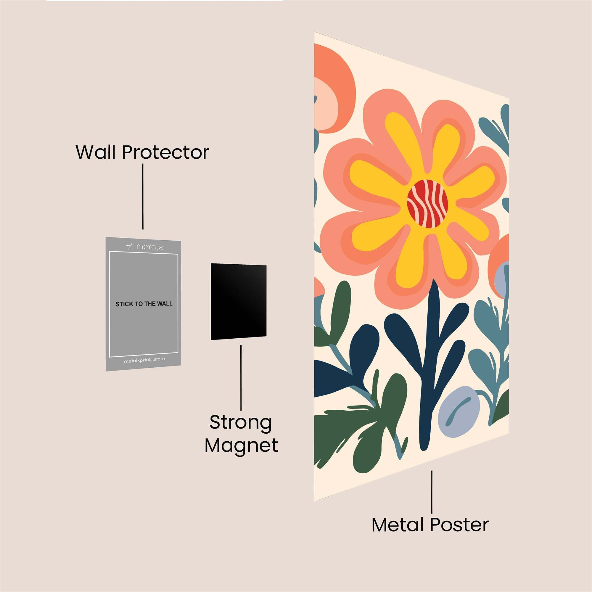 Blossom Joy Safe Wall Magnetic / M