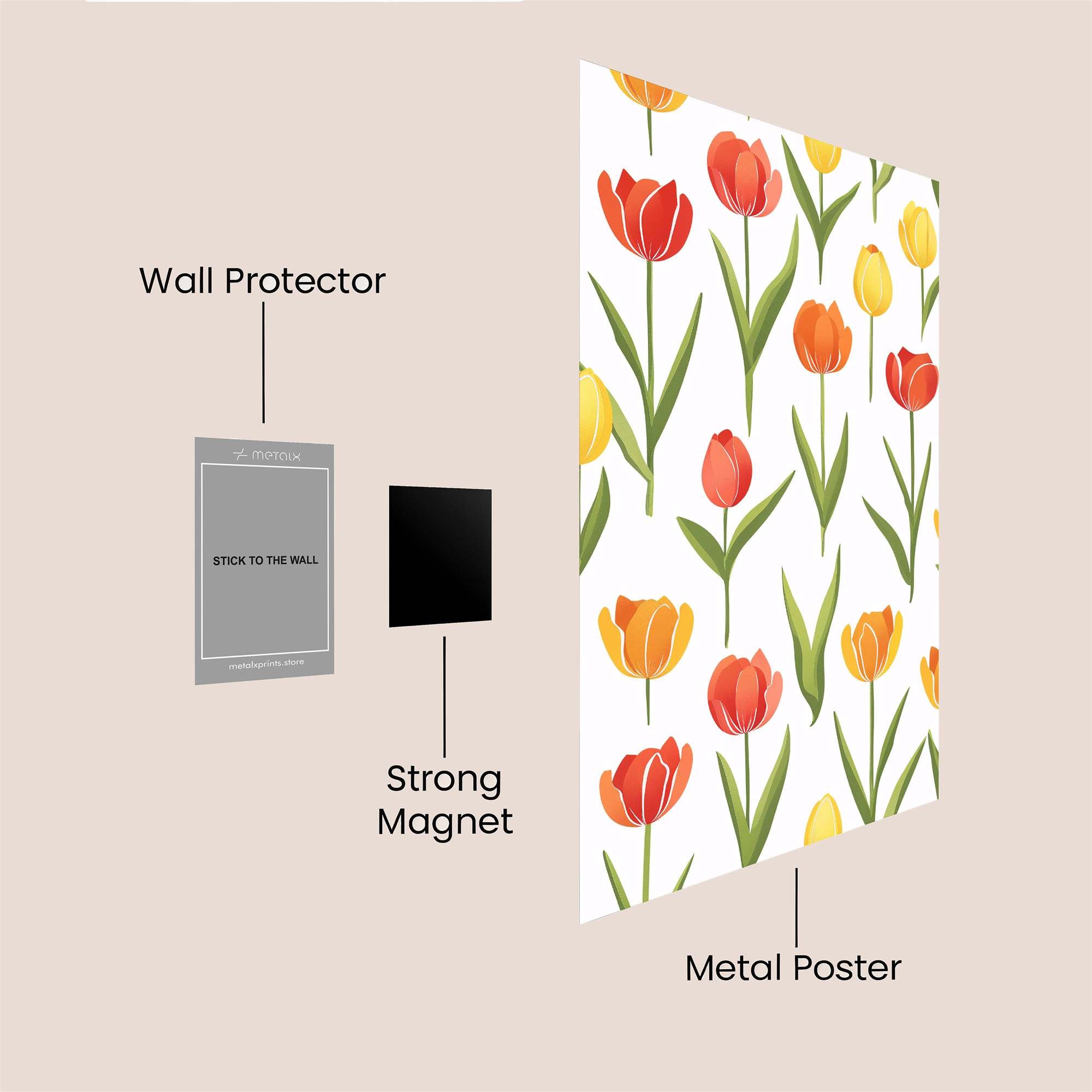 Tulip Joy Safe Wall Magnetic / M