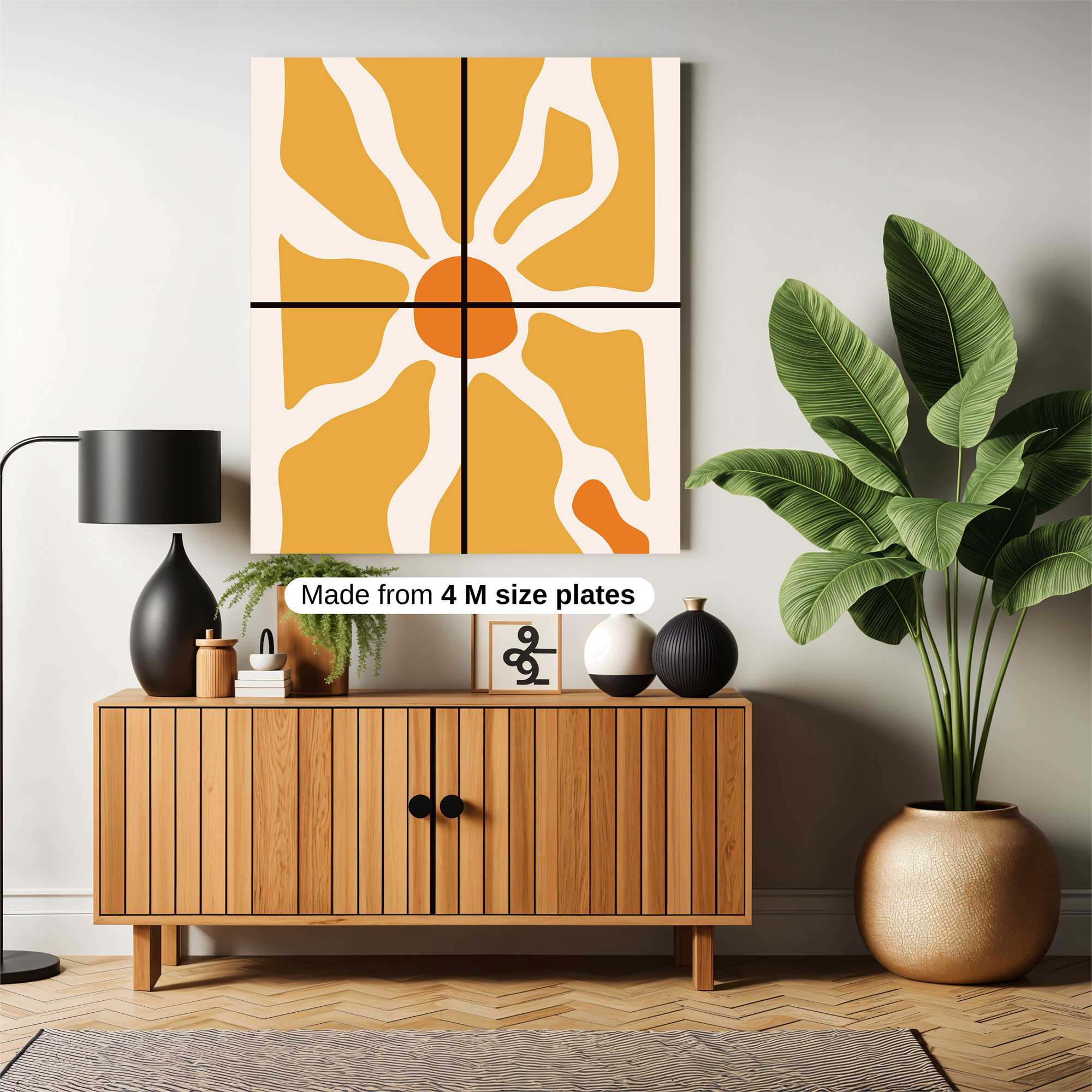 Sunburst Serenity Safe Wall Magnetic / M