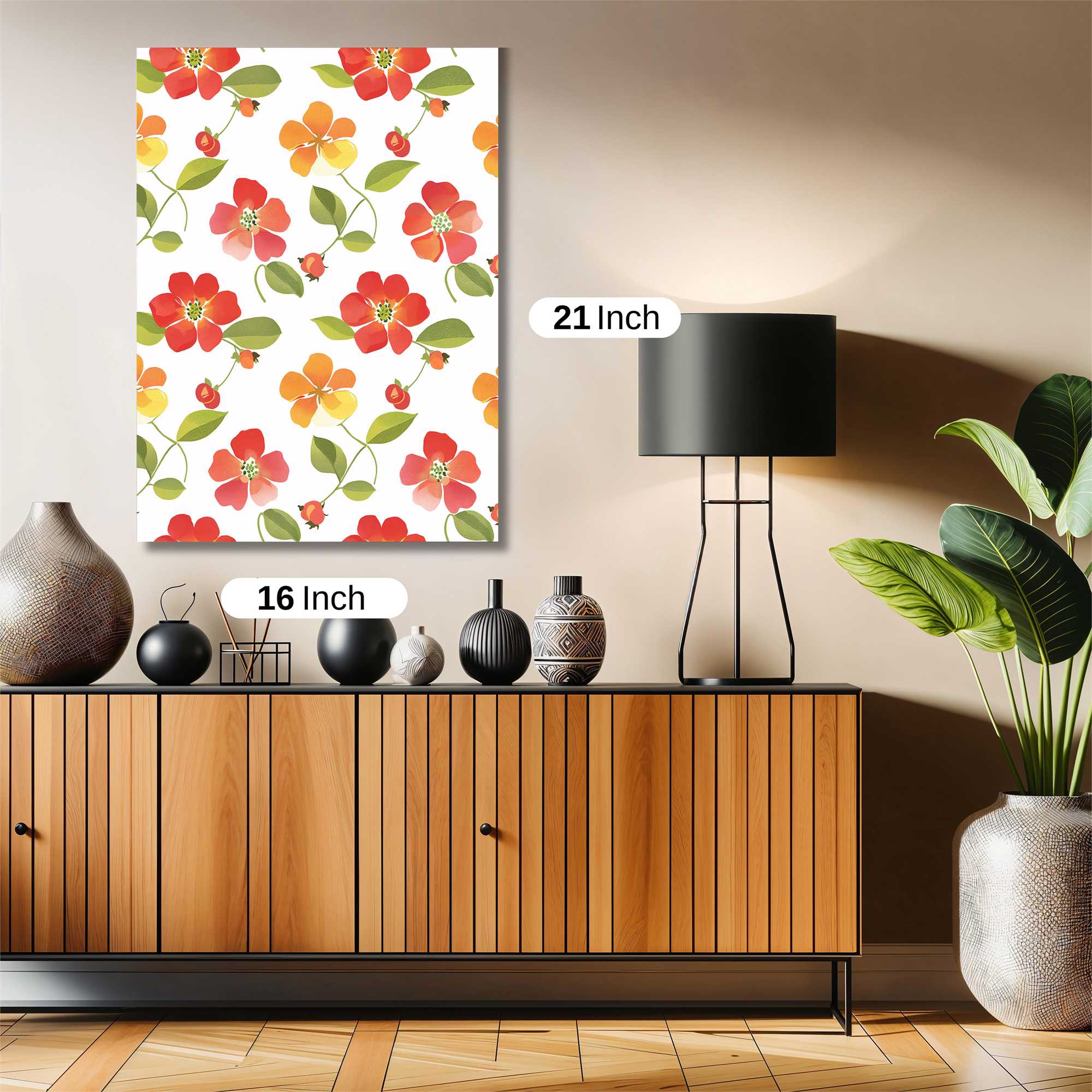 Floral Delight Safe Wall Magnetic / M