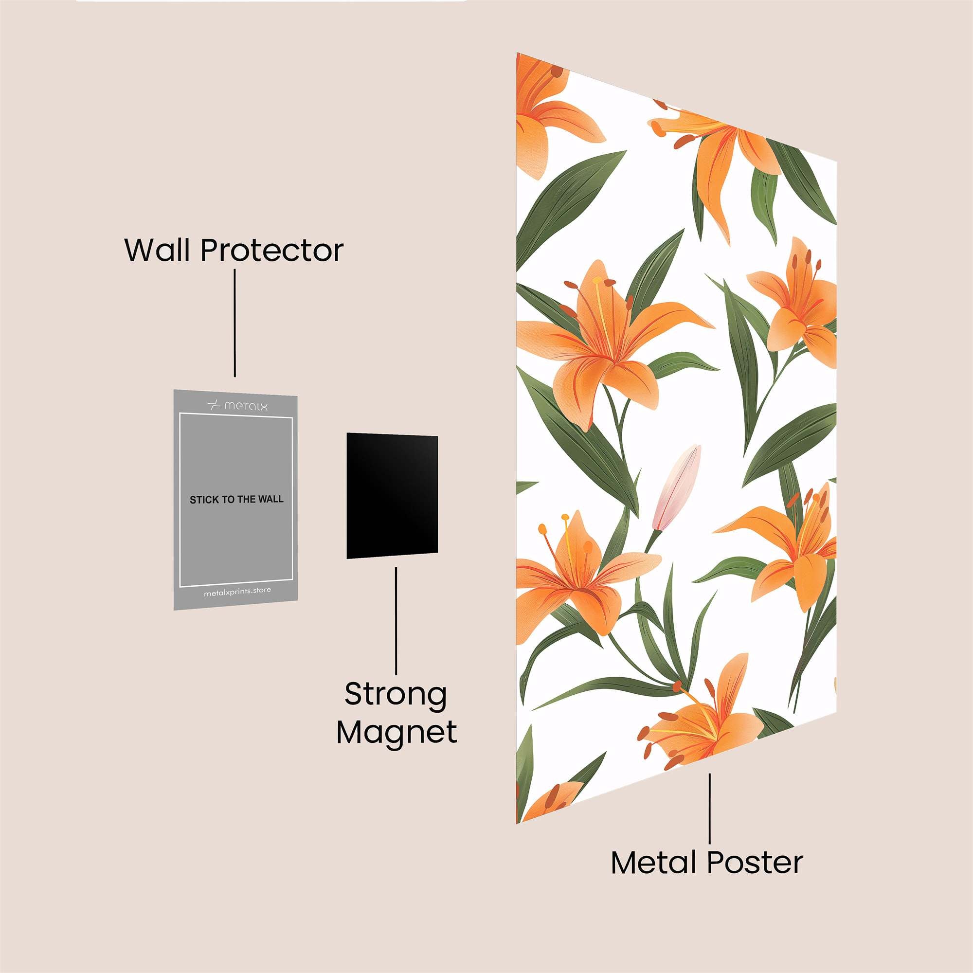 Lily Joy Safe Wall Magnetic / M