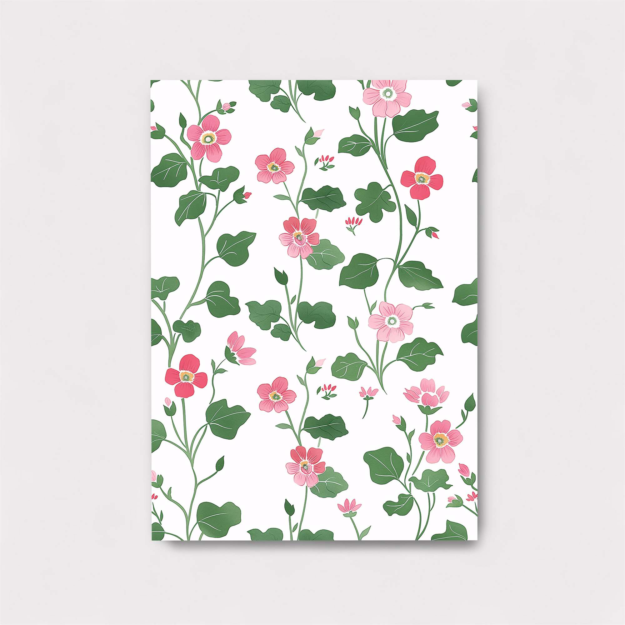 Floral Whimsy Safe Wall Magnetic / M