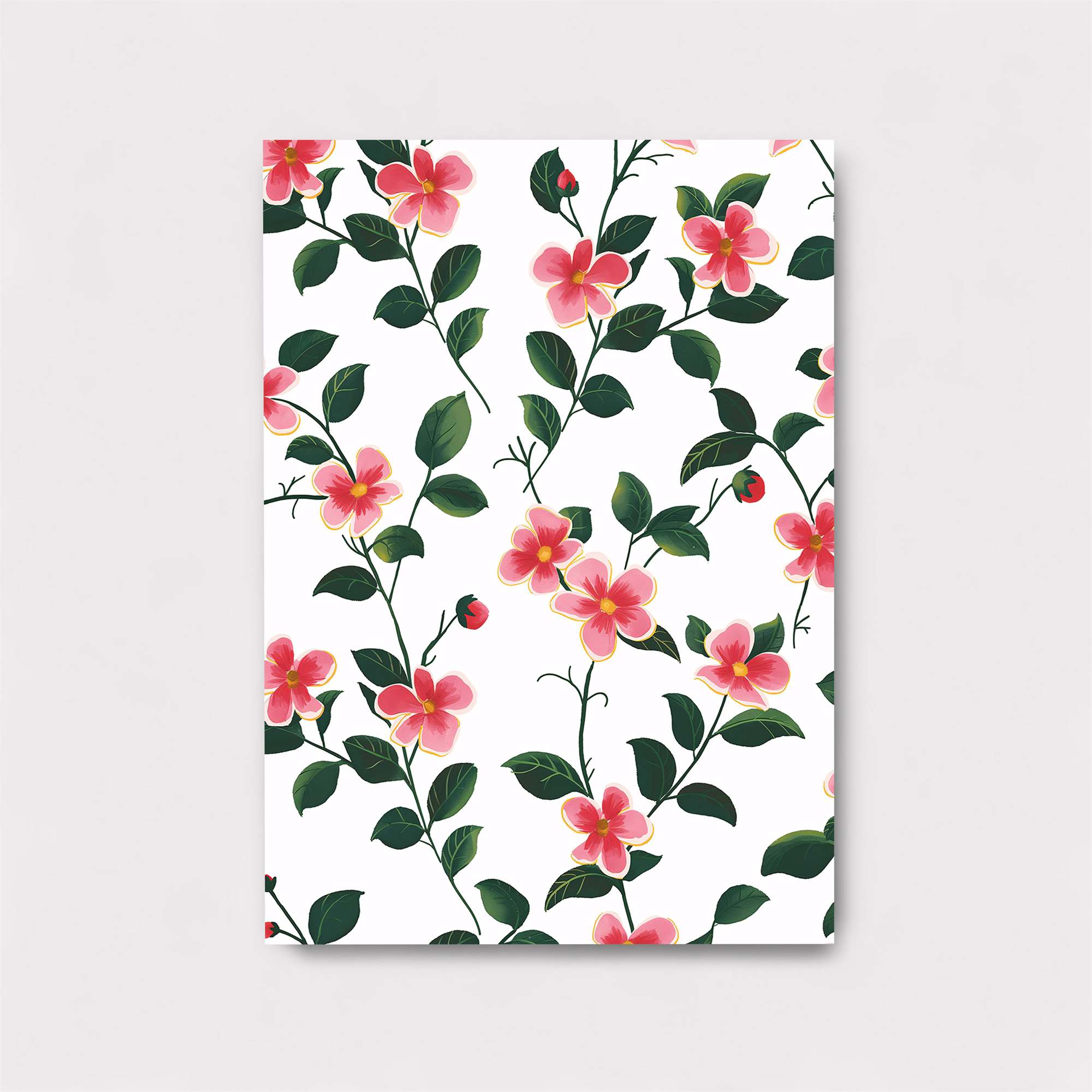 Floral Serenity Safe Wall Magnetic / M