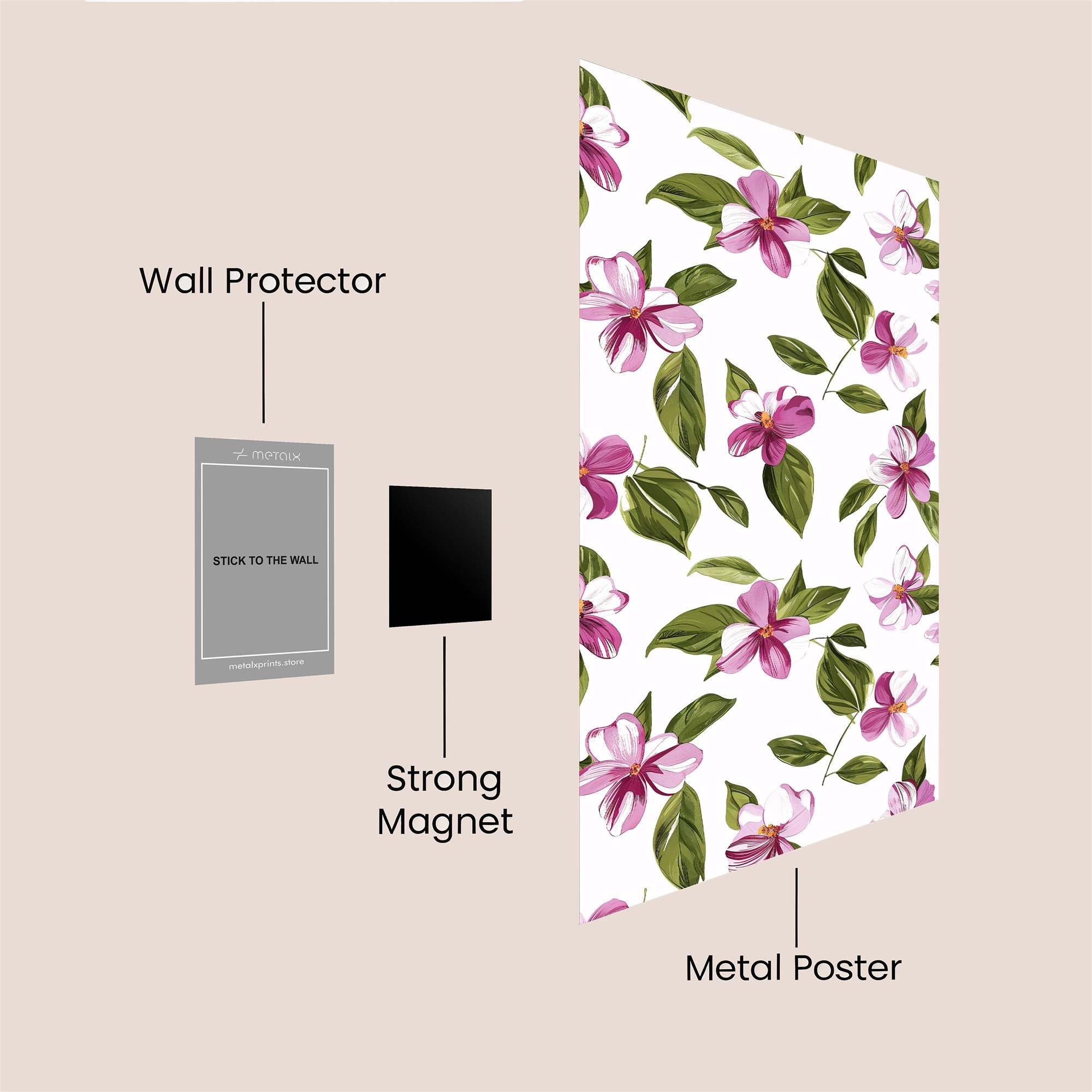 Trillium Tranquil Safe Wall Magnetic / M