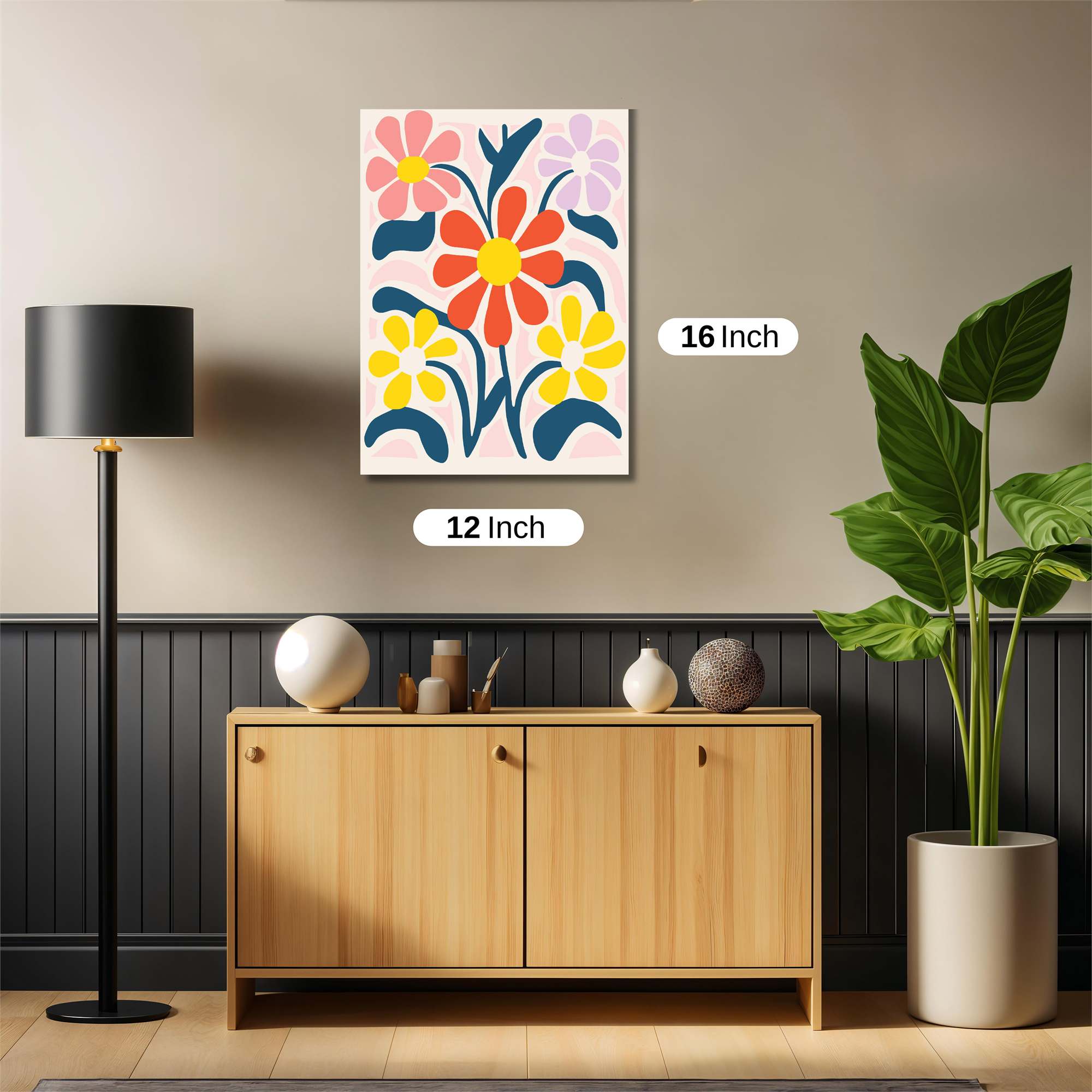 Floral Joy Safe Wall Magnetic / M