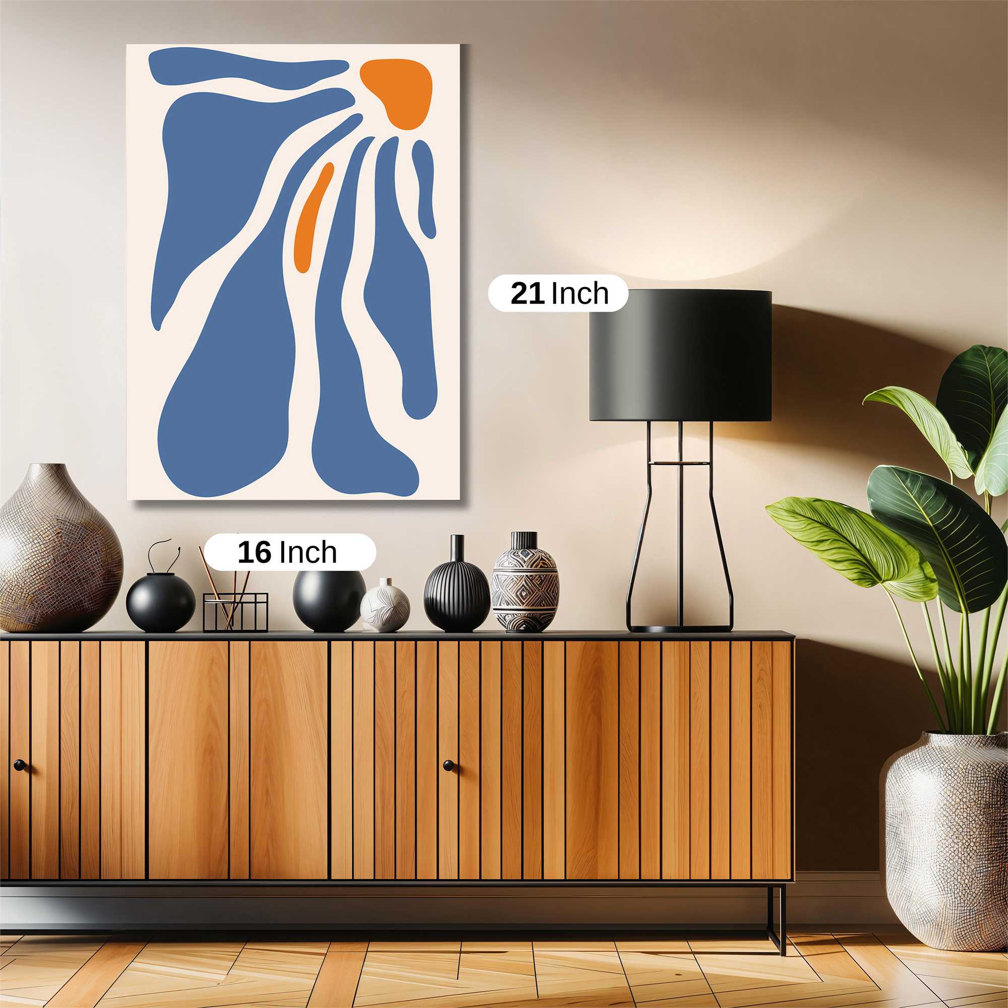 Abstract Serenity Safe Wall Magnetic / M