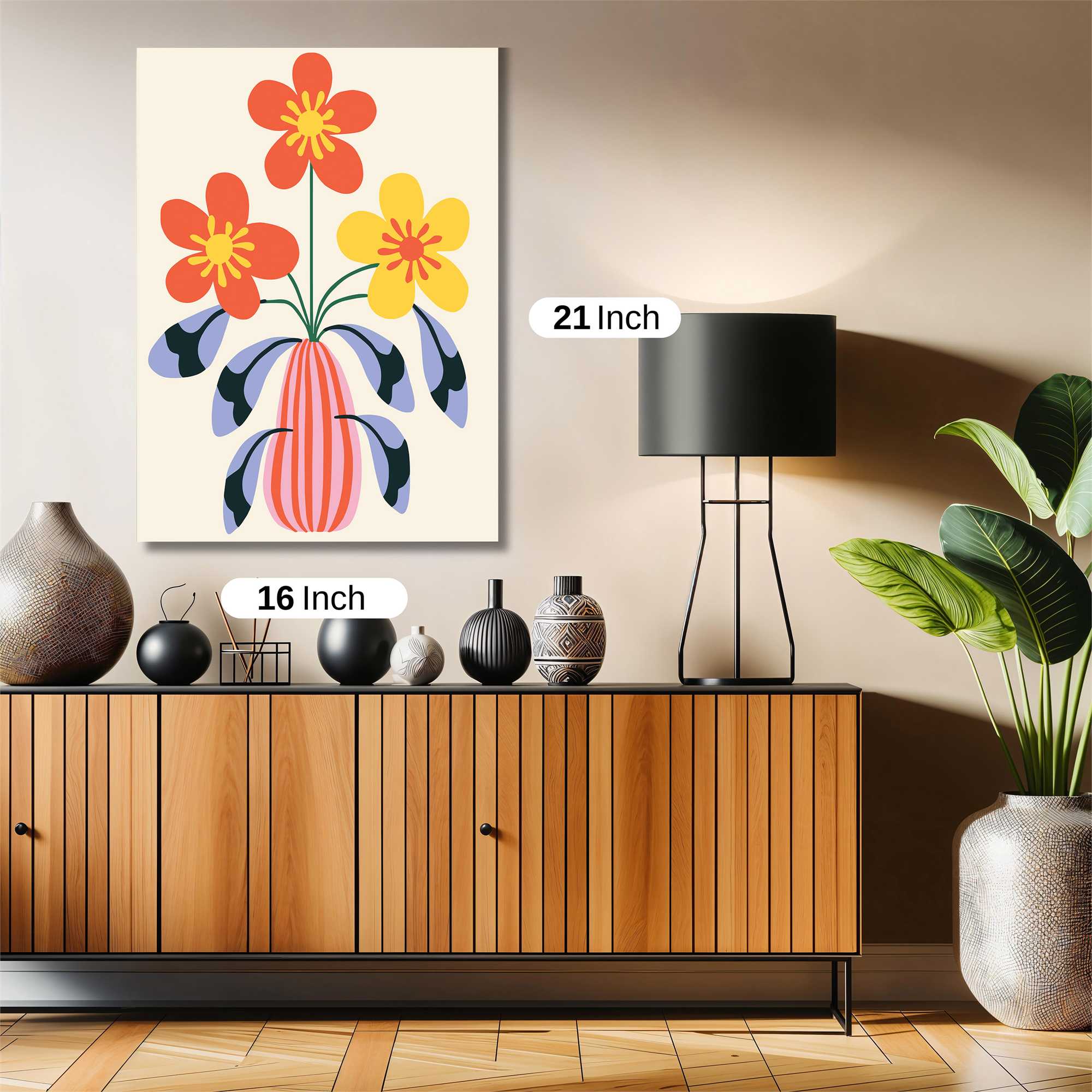 Floral Bliss Safe Wall Magnetic / M