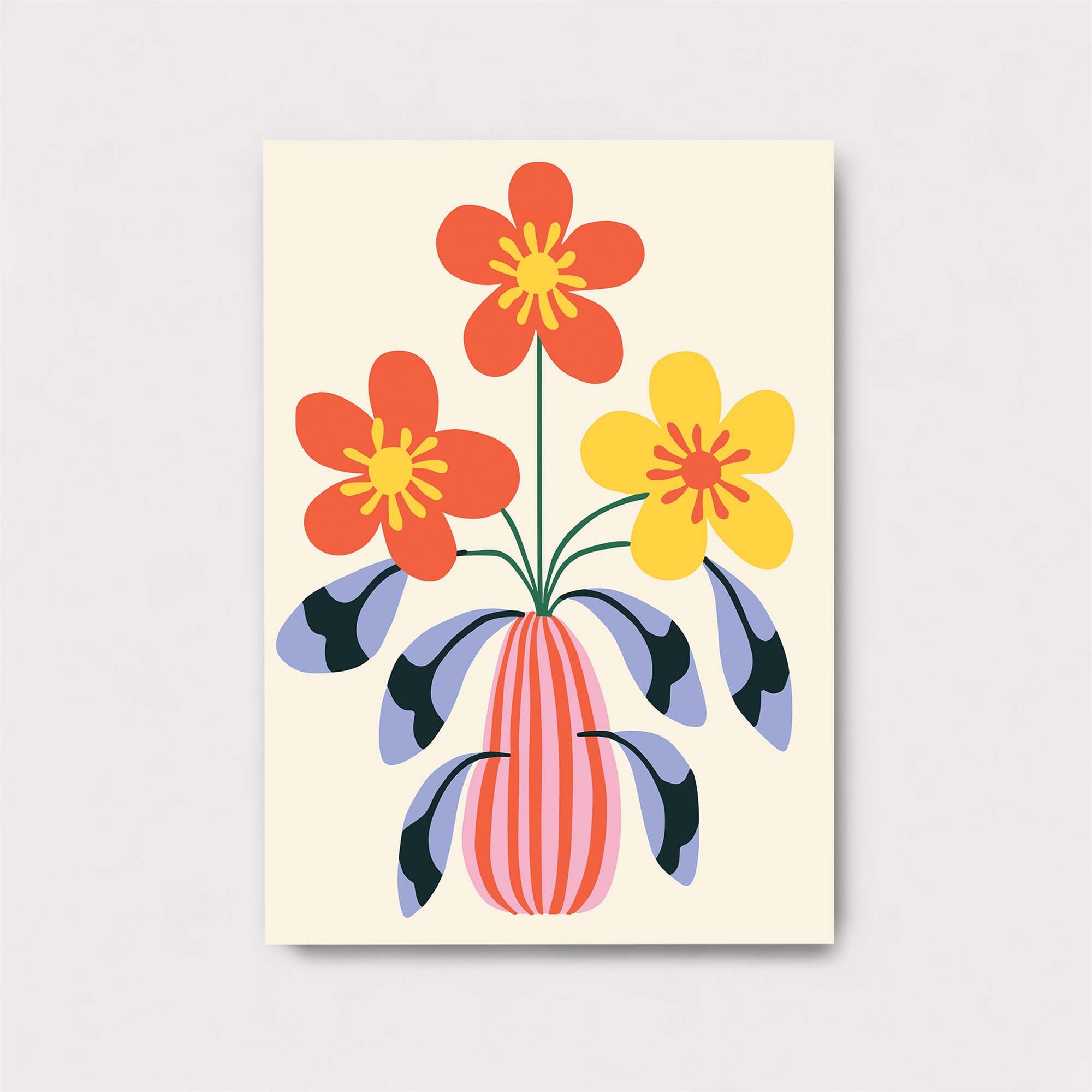 Floral Bliss Safe Wall Magnetic / M