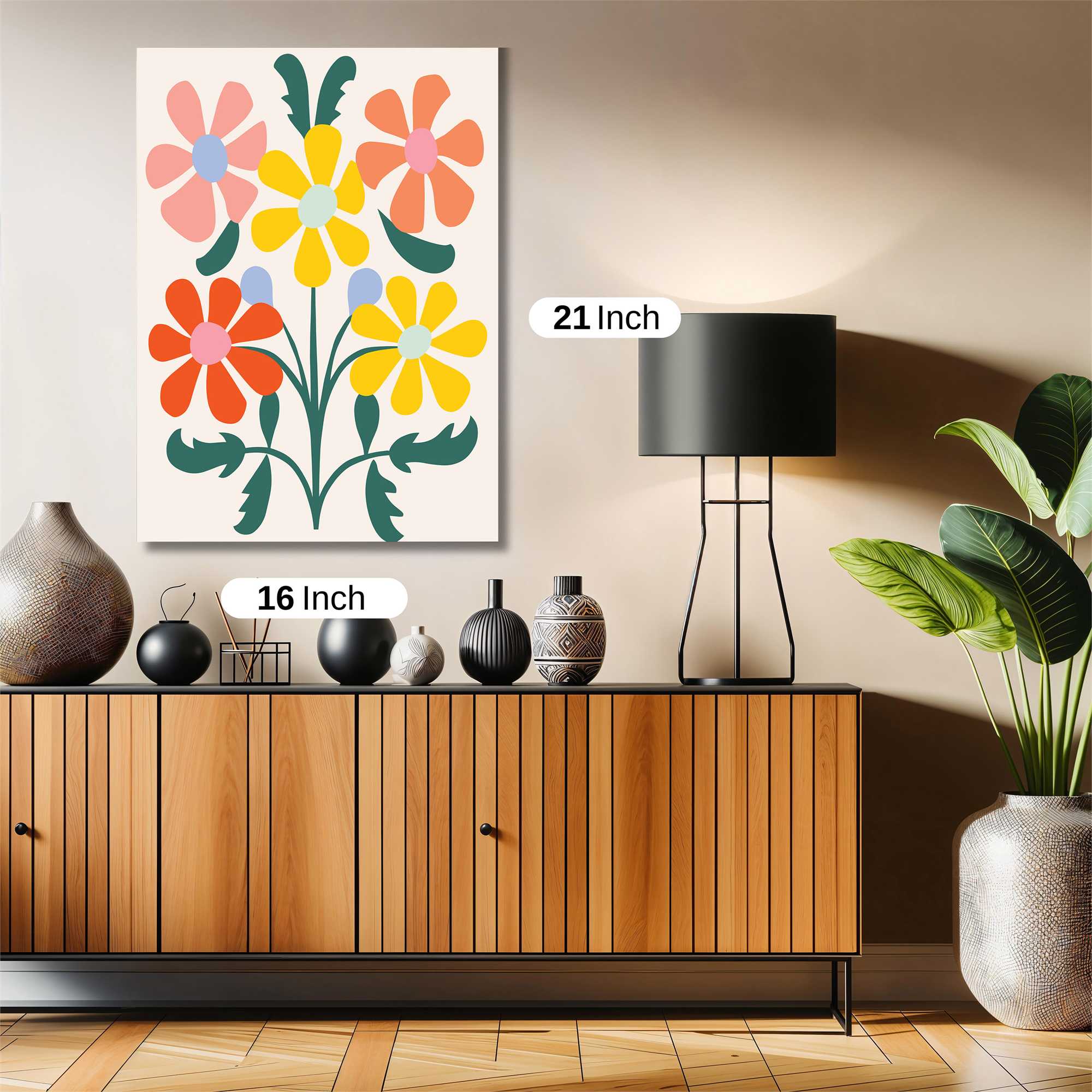Floral Joy Safe Wall Magnetic / M