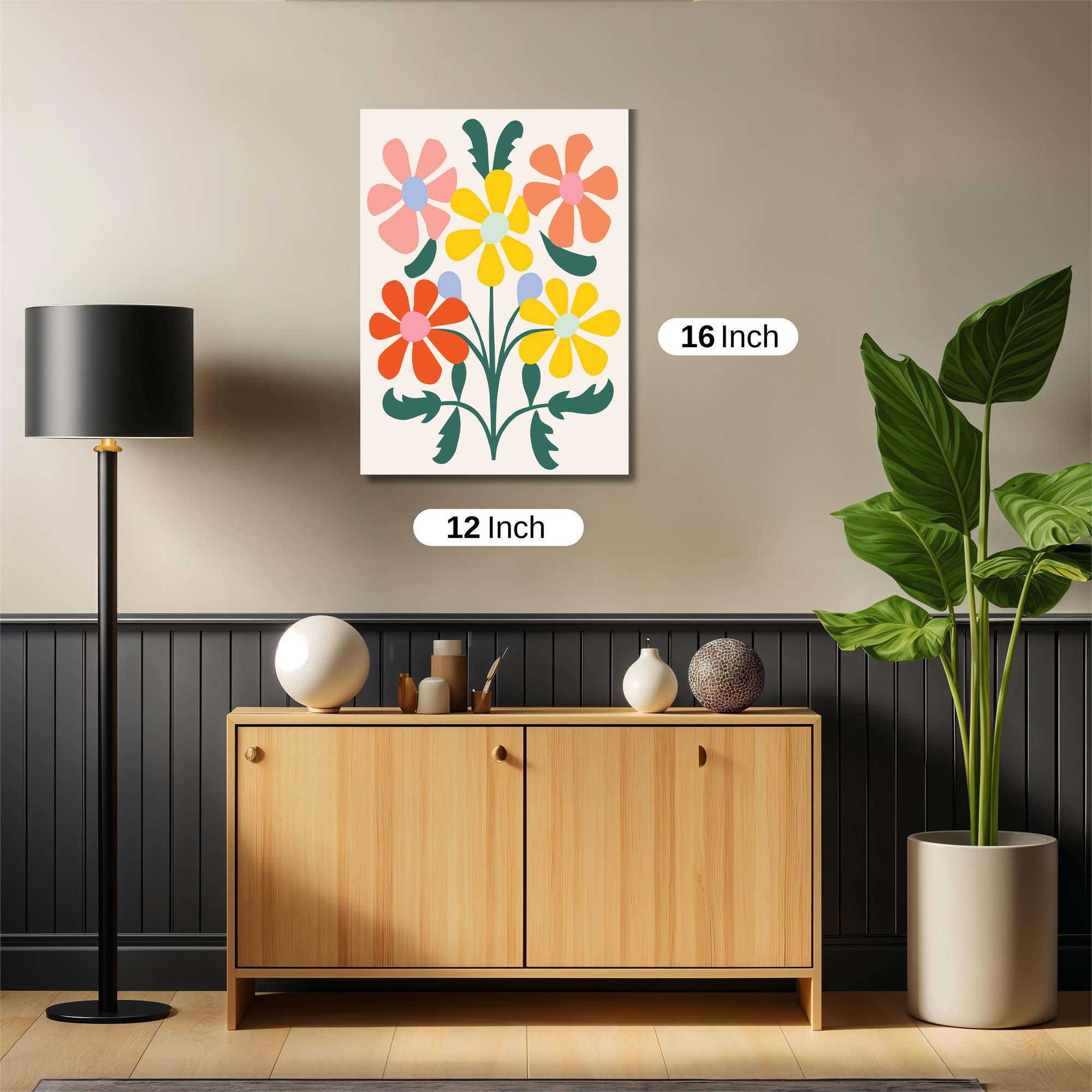 Floral Joy Safe Wall Magnetic / M