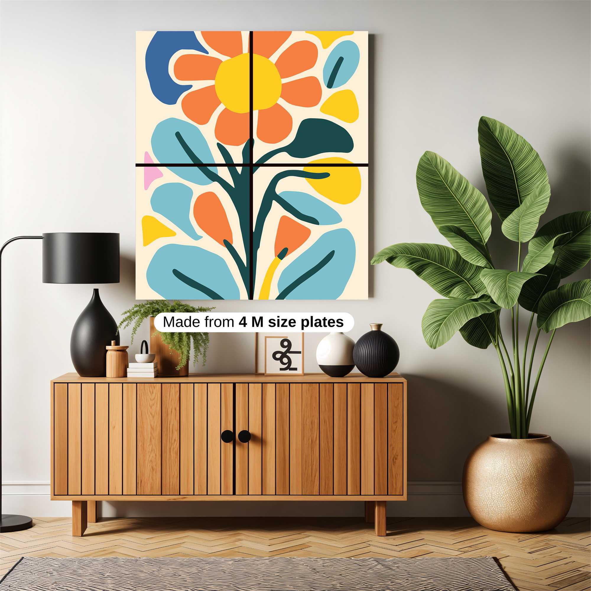 Sunflower Bliss Safe Wall Magnetic / M