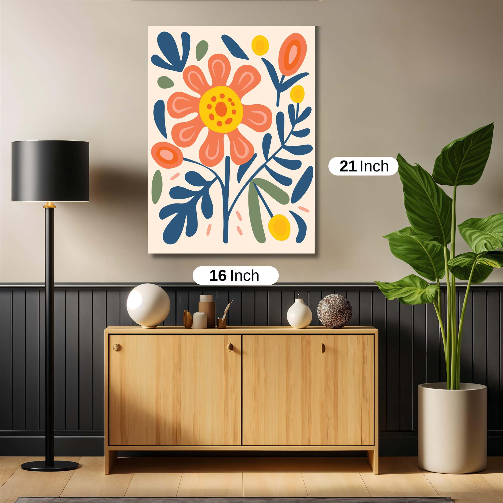 Sunny Bloom Safe Wall Magnetic / M