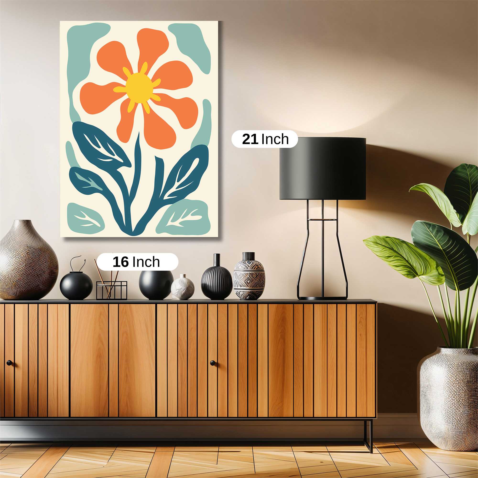 Flower Bliss Safe Wall Magnetic / M