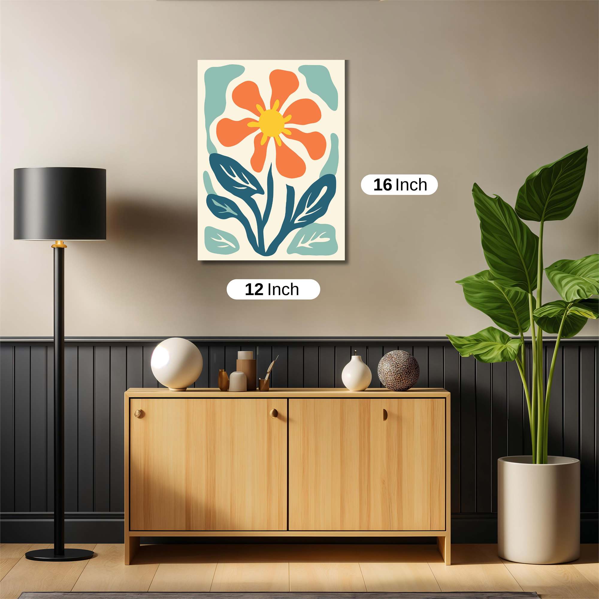 Flower Bliss Safe Wall Magnetic / M