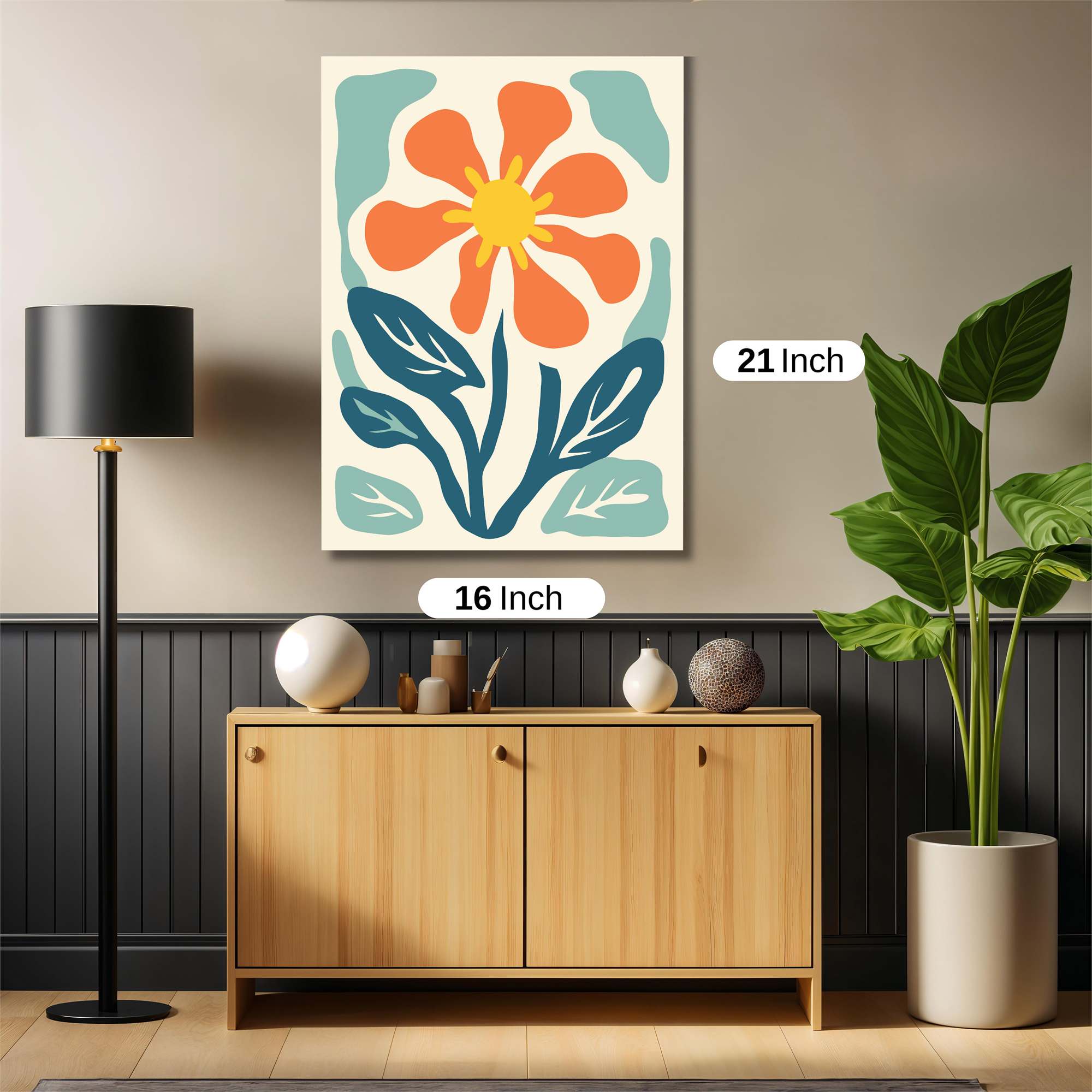 Flower Bliss Safe Wall Magnetic / M