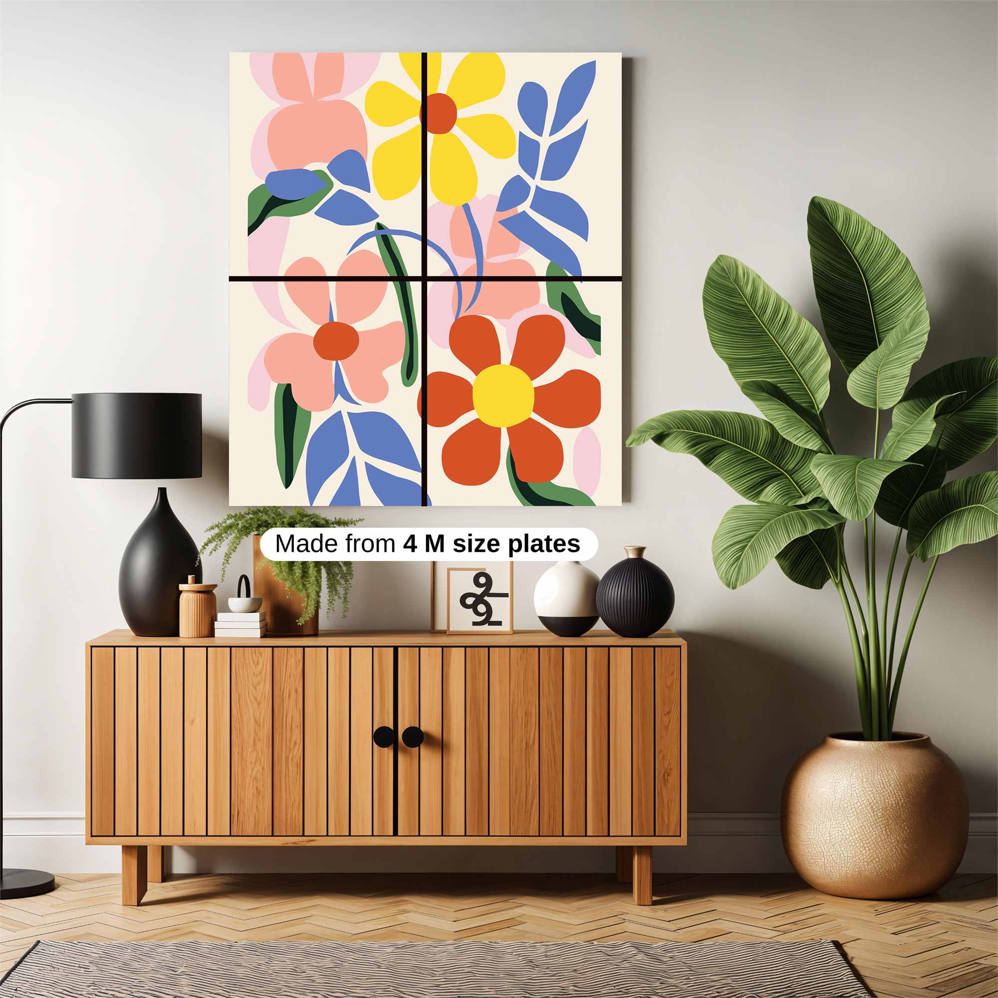 Floral Joy Safe Wall Magnetic / M