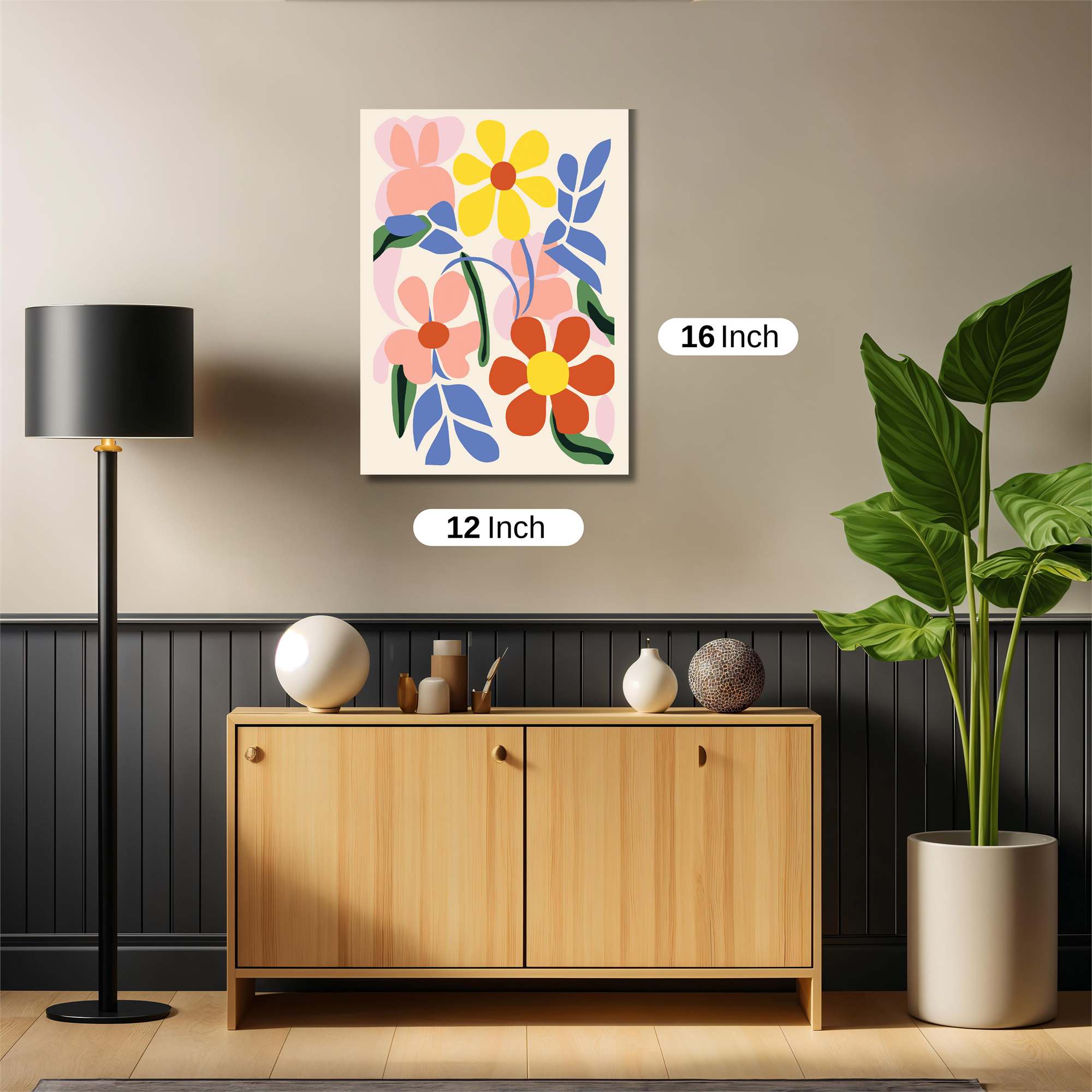 Floral Joy Safe Wall Magnetic / M
