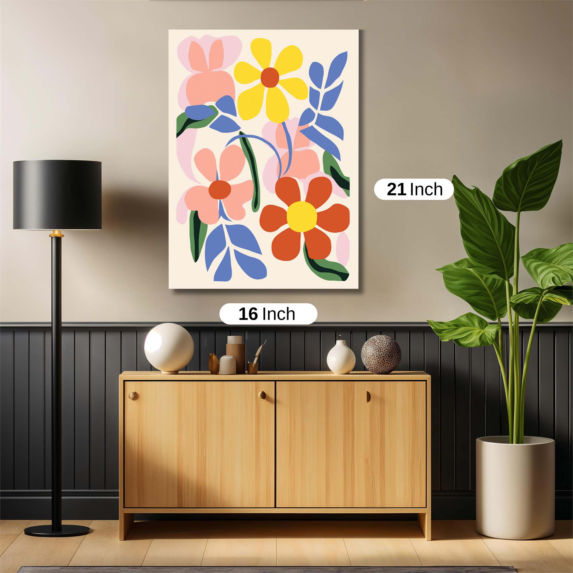 Floral Joy Safe Wall Magnetic / M
