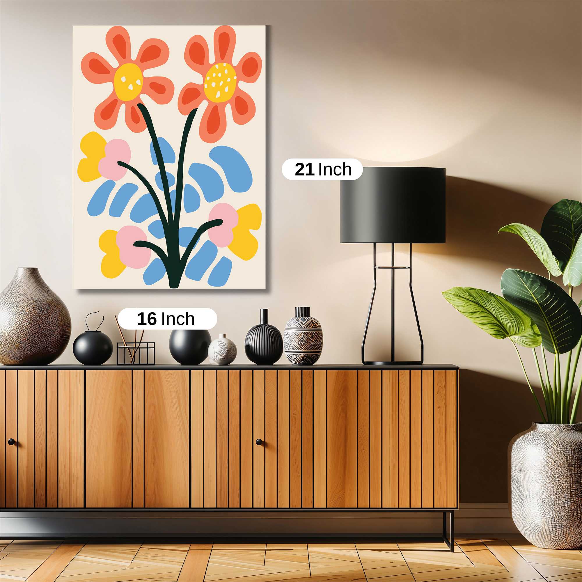 Floral Joy Safe Wall Magnetic / M
