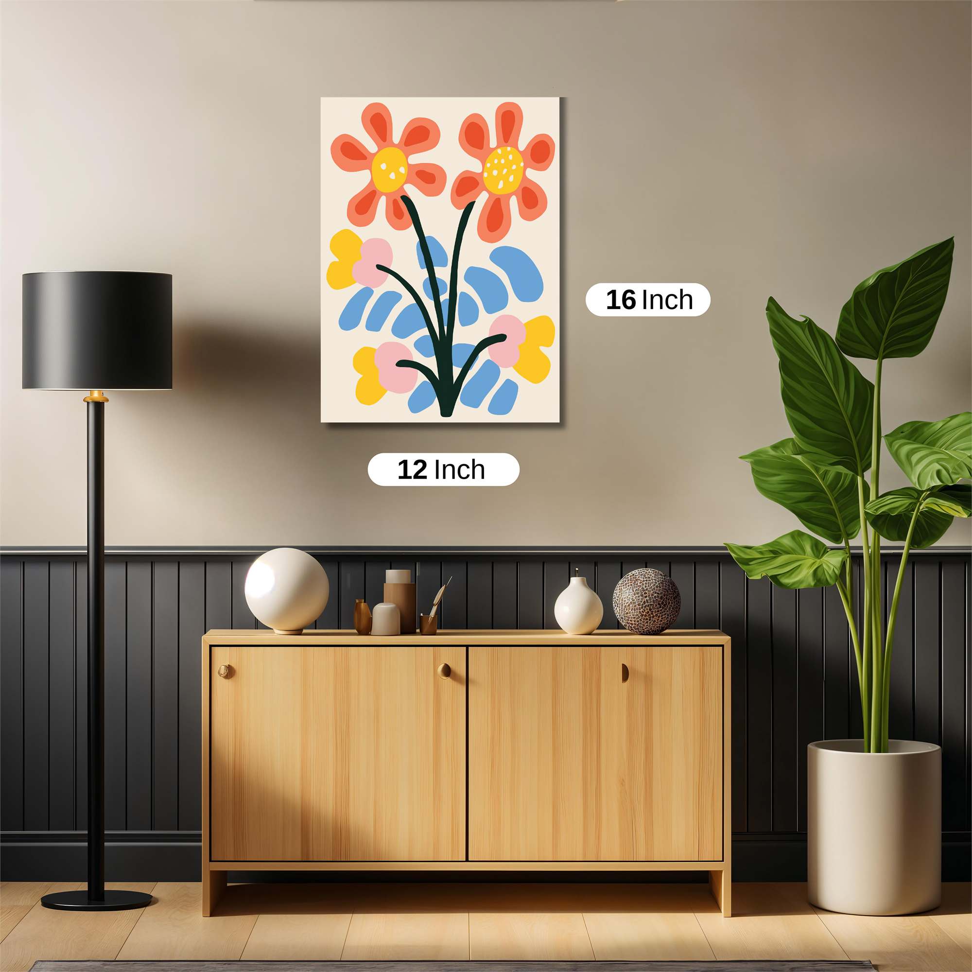 Floral Joy Safe Wall Magnetic / M