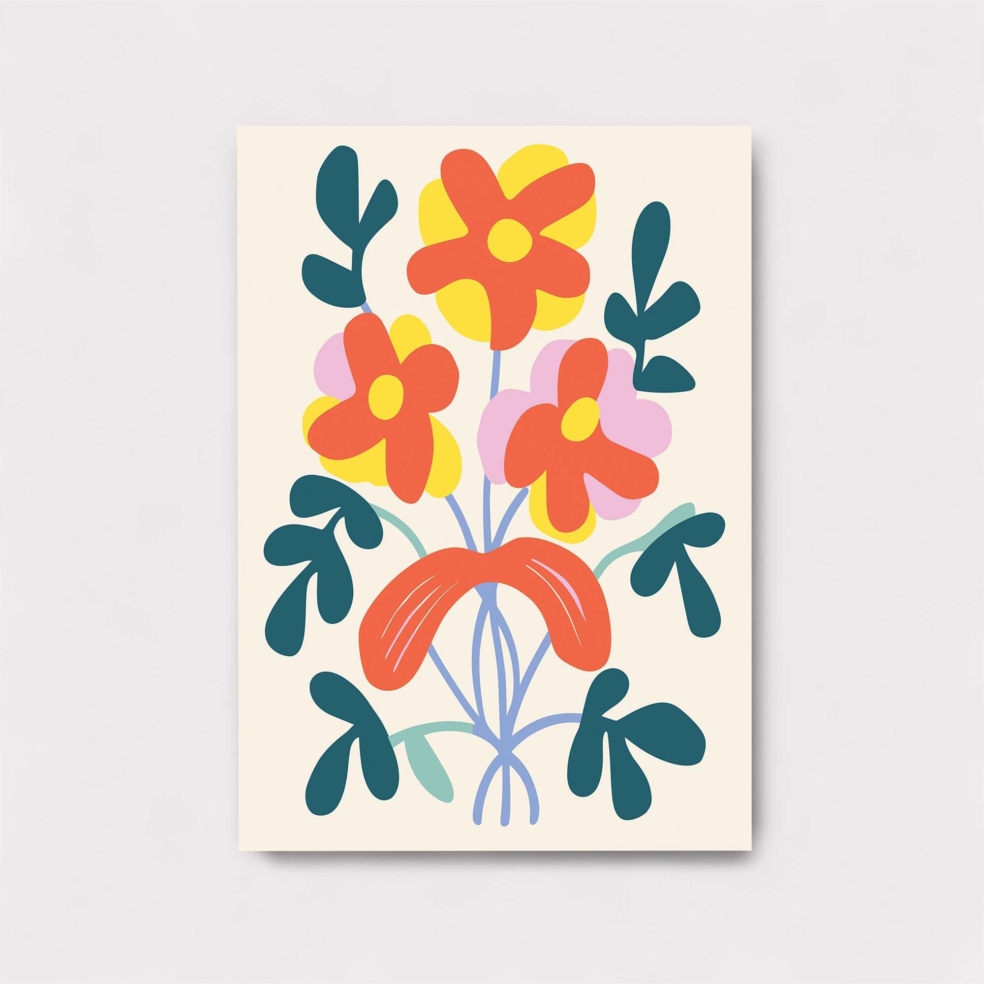 Floral Bliss Safe Wall Magnetic / M