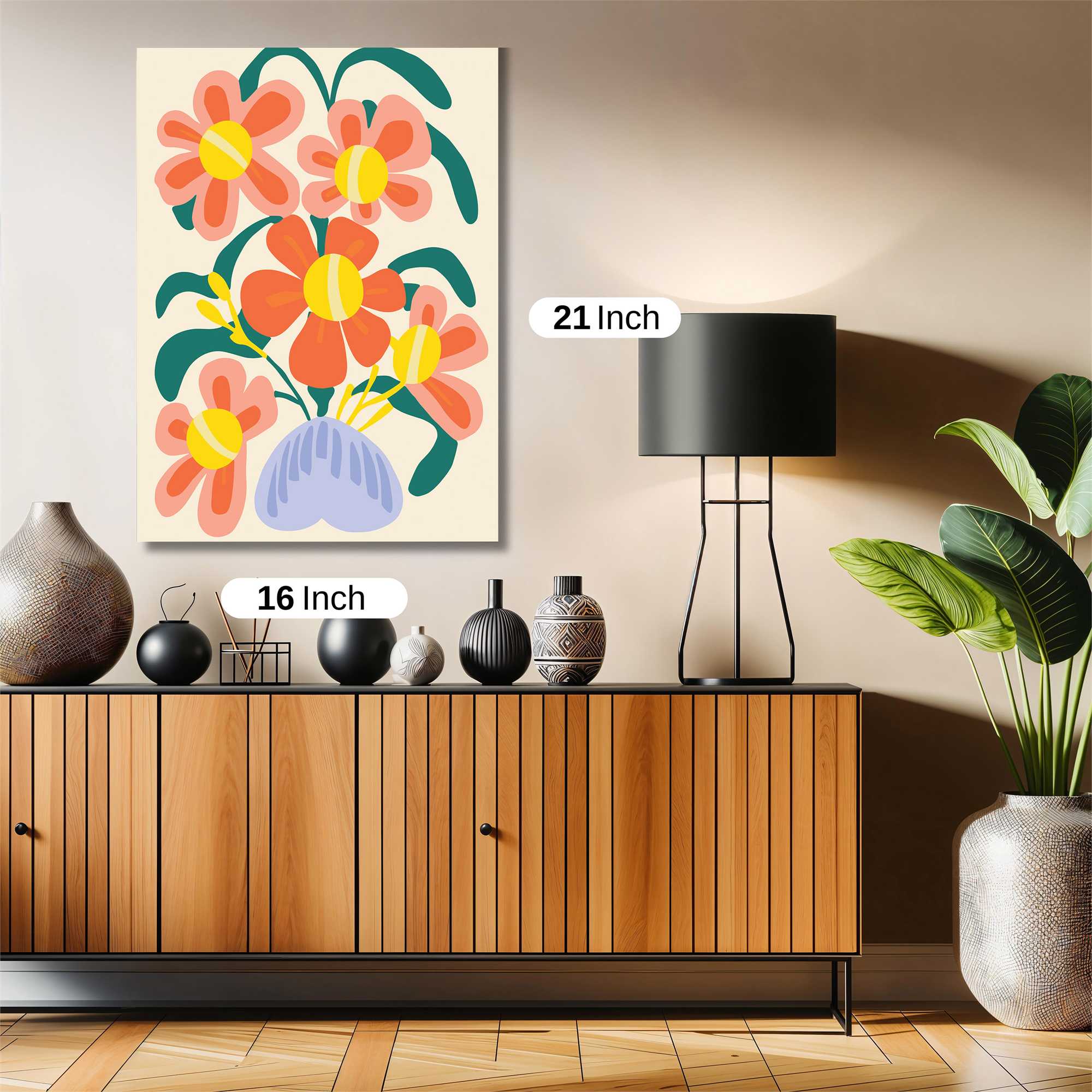 Flower Fiesta Safe Wall Magnetic / M