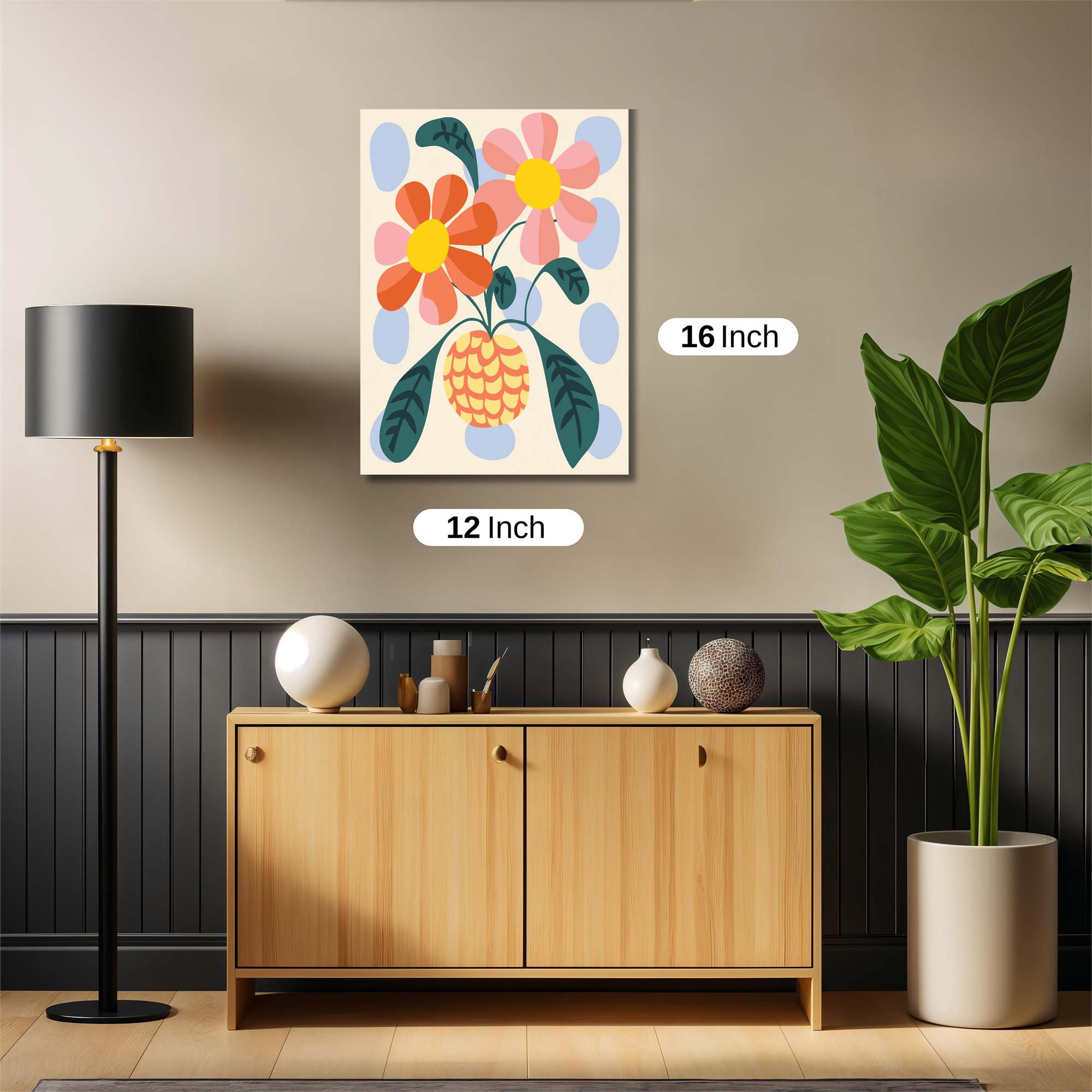 Floral Joy Safe Wall Magnetic / M