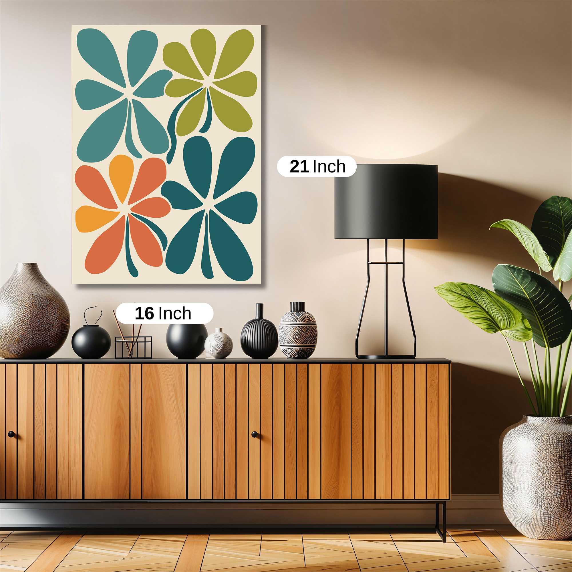 Floral Bliss Safe Wall Magnetic / M