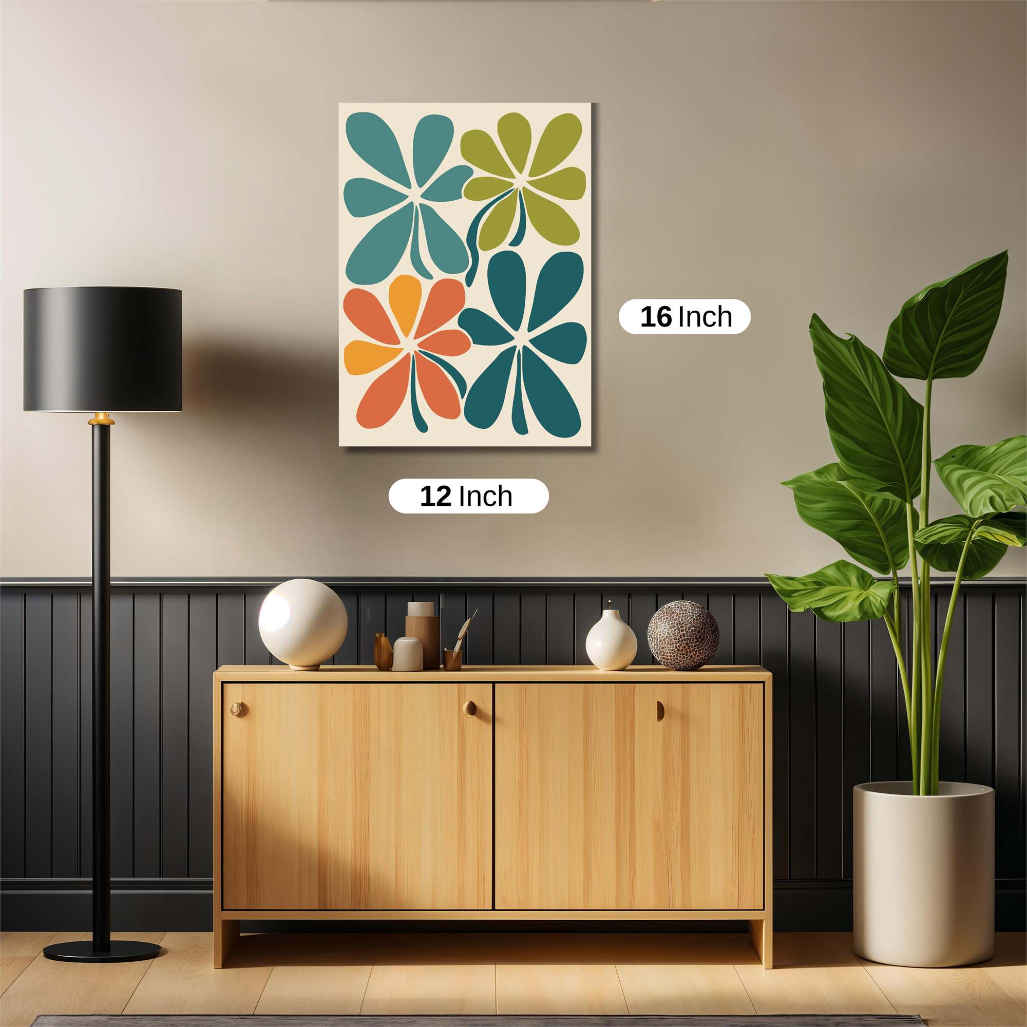 Floral Bliss Safe Wall Magnetic / M