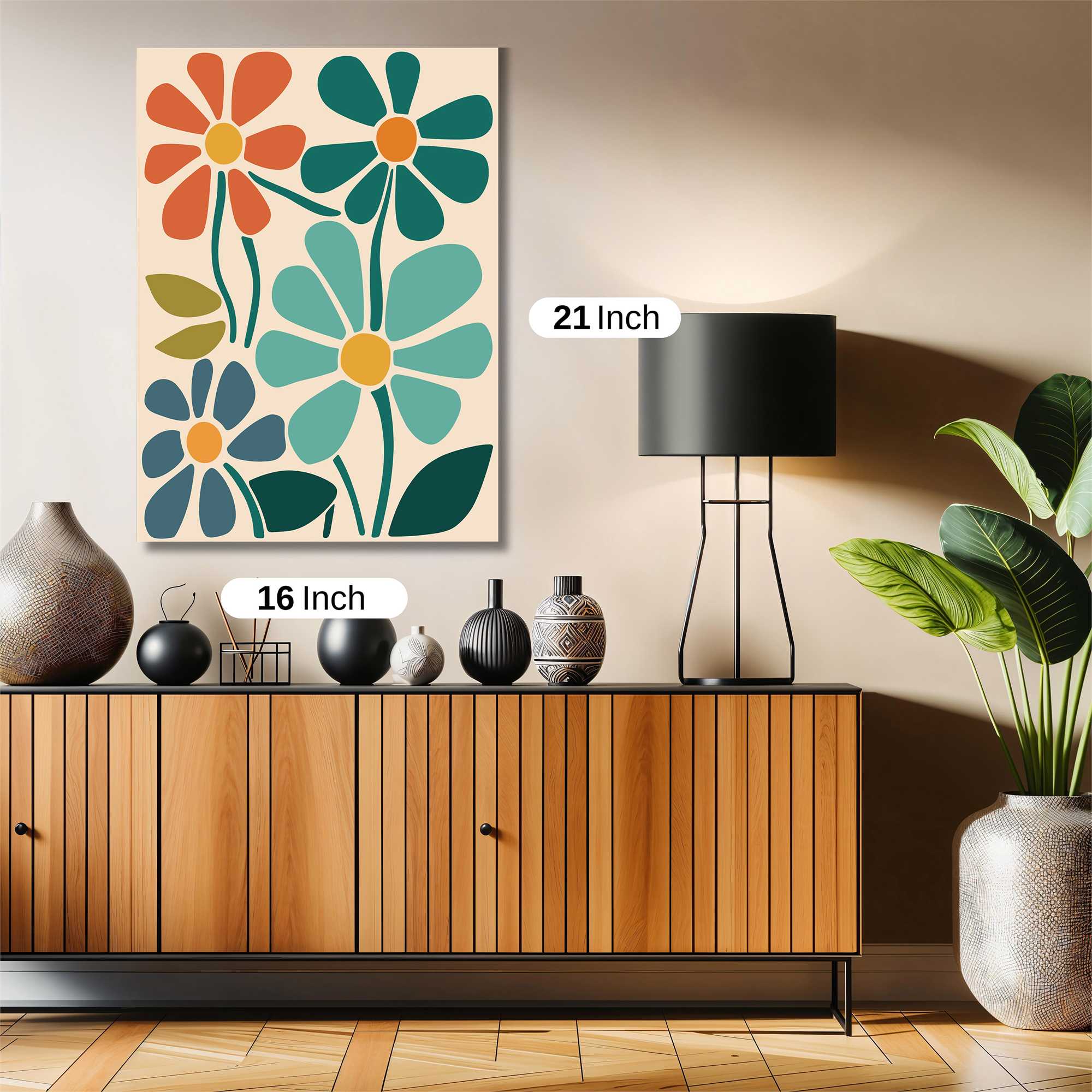 Floral Bliss Safe Wall Magnetic / M