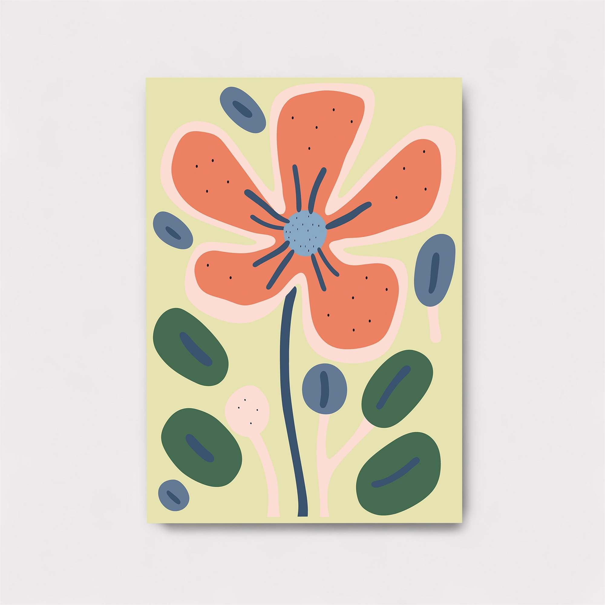 Poppy Whimsy Safe Wall Magnetic / M