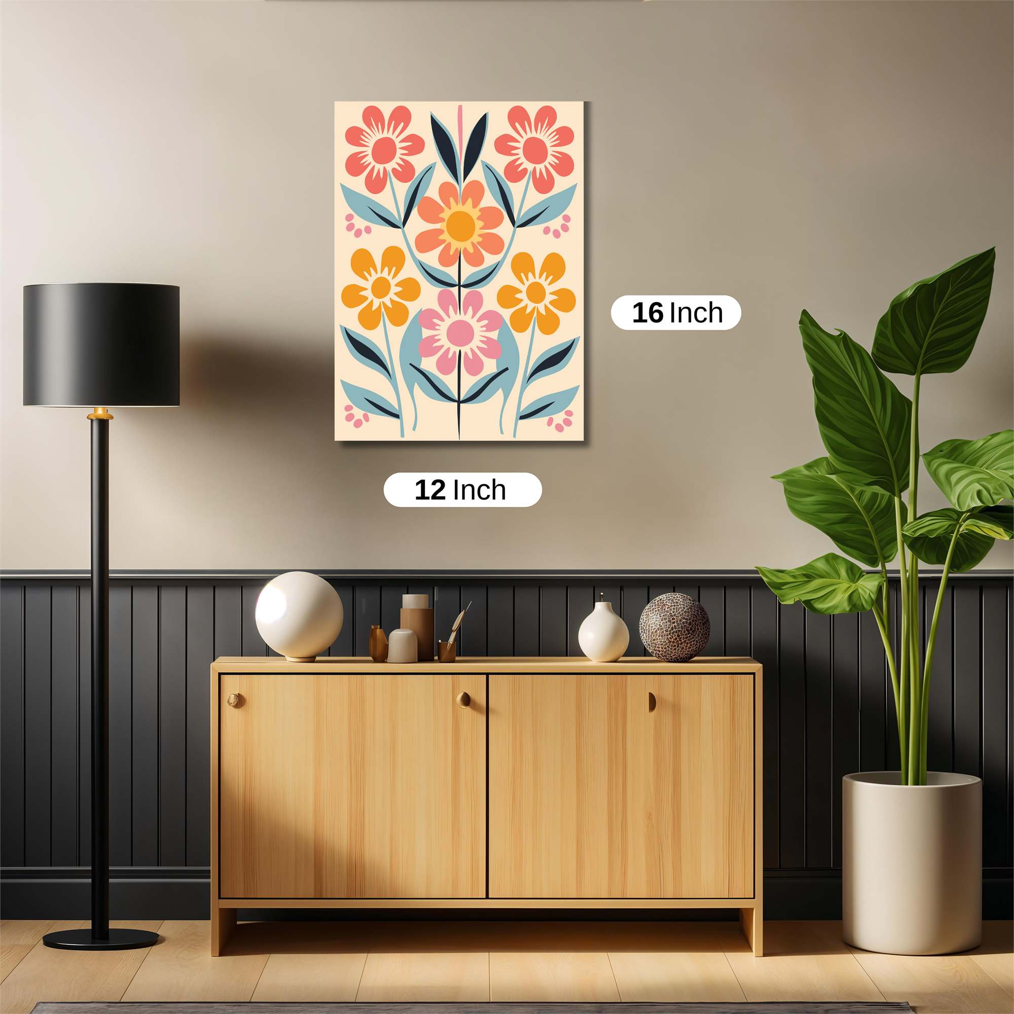 Floral Joy Safe Wall Magnetic / M