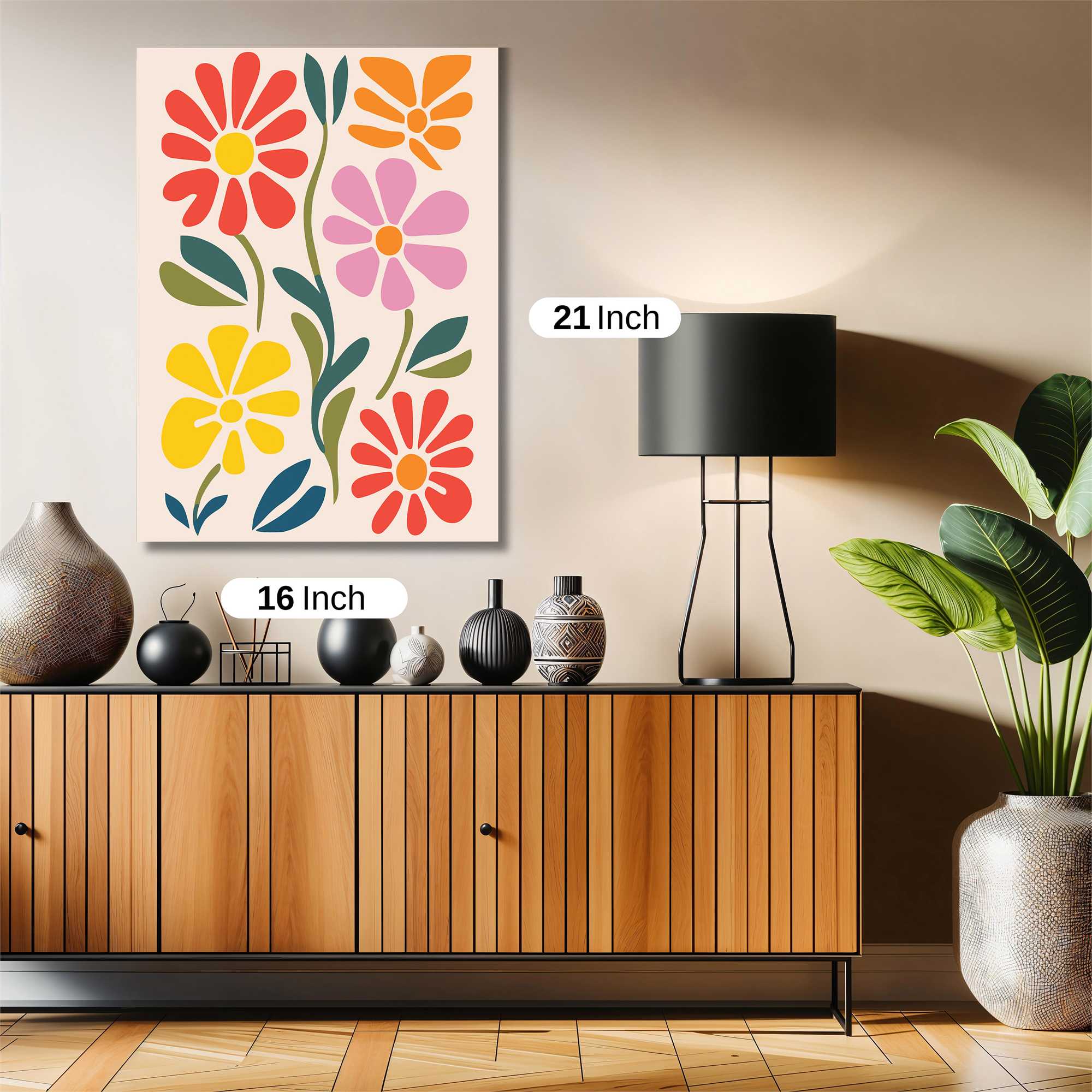 Floral Joy Safe Wall Magnetic / M