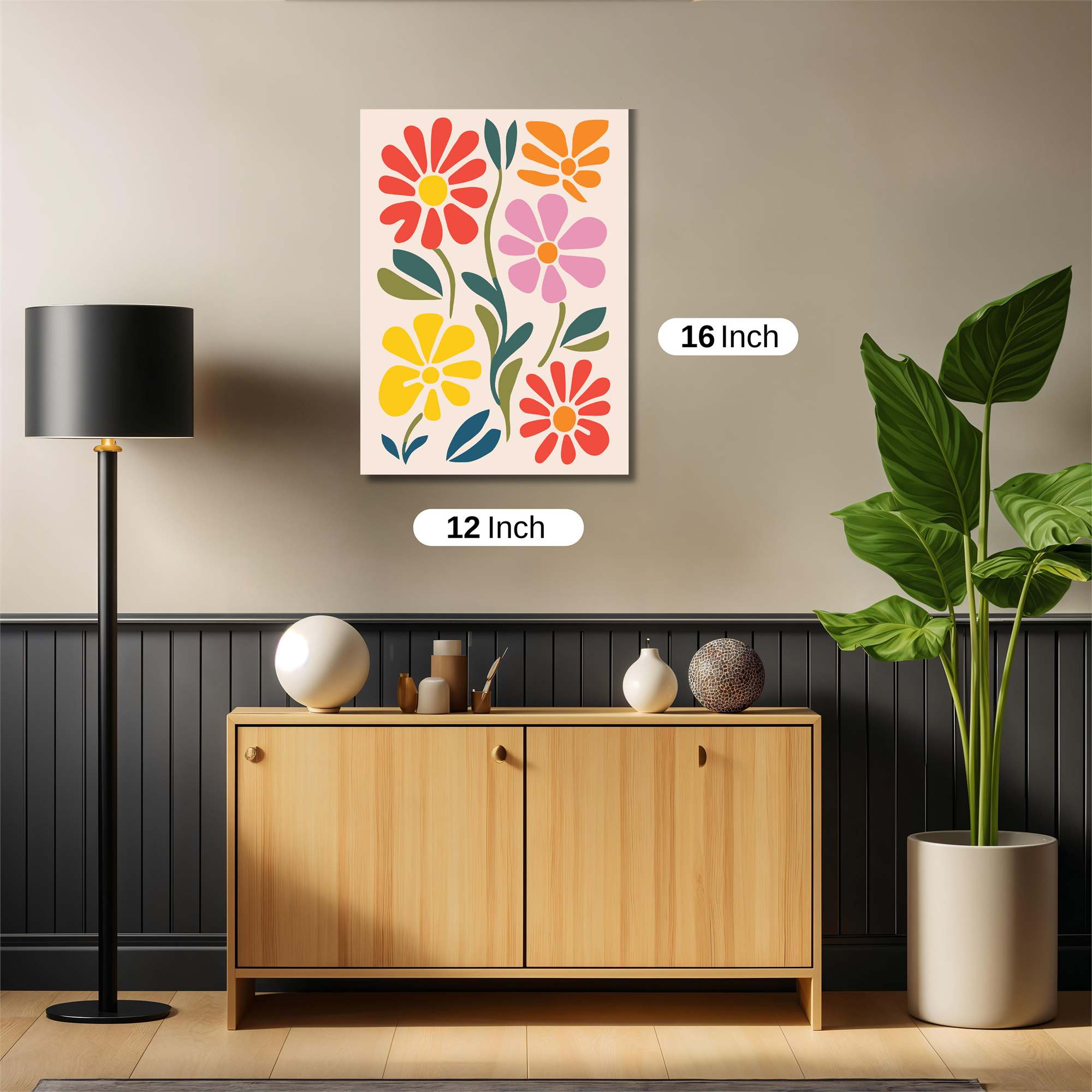 Floral Joy Safe Wall Magnetic / M