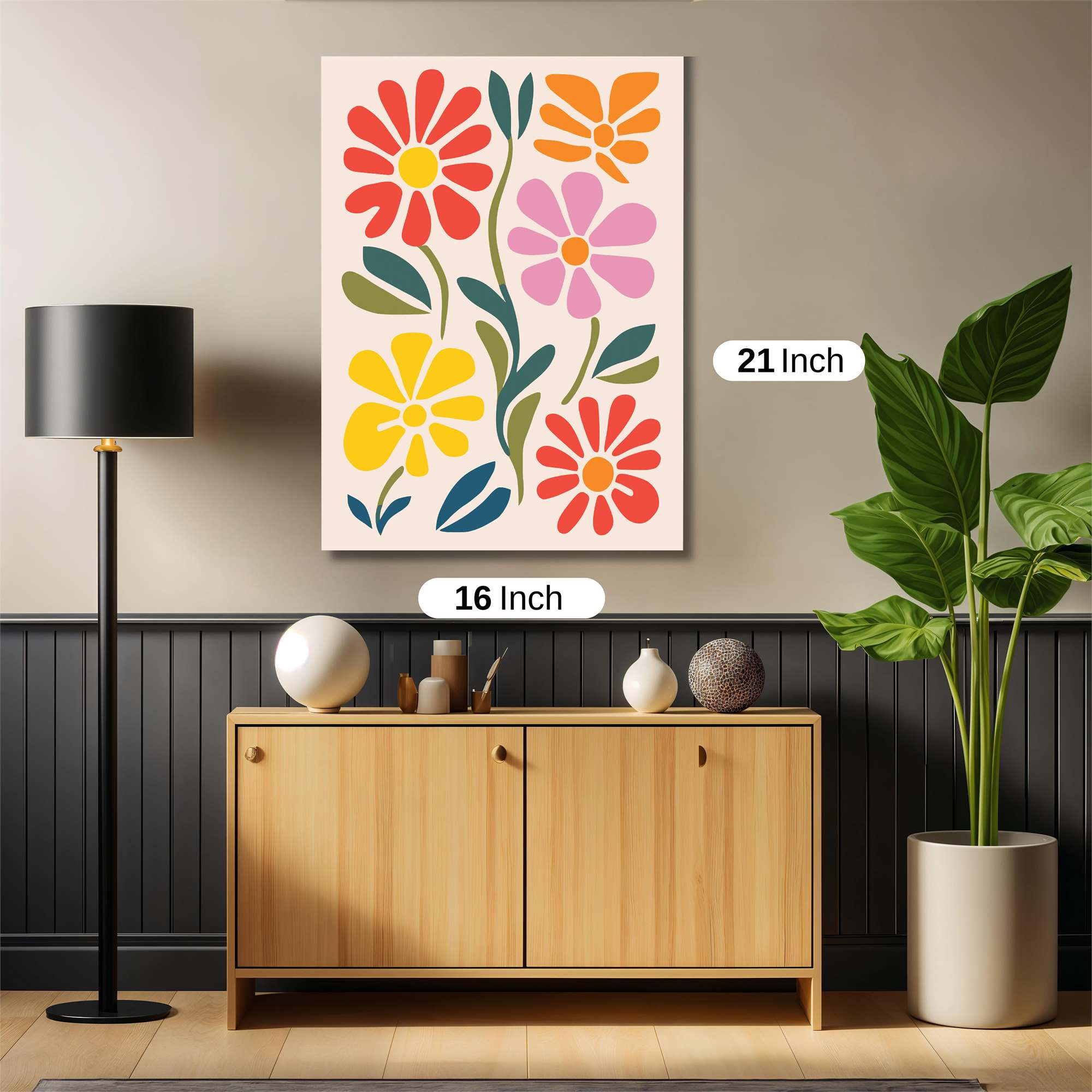 Floral Joy Safe Wall Magnetic / M