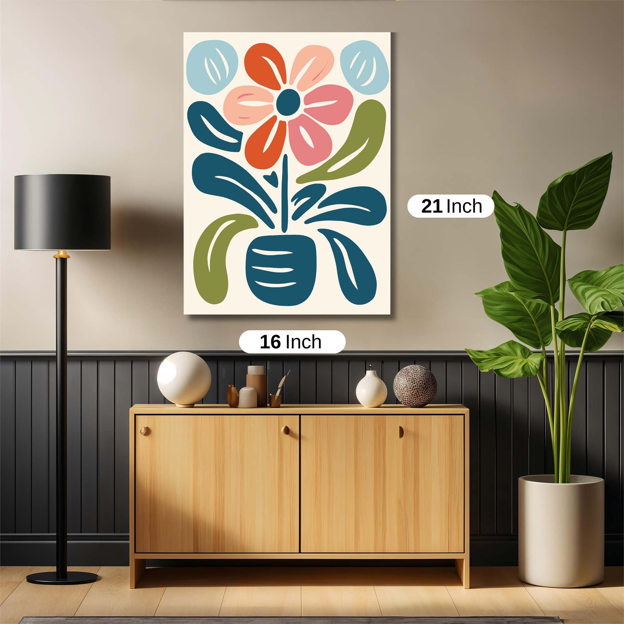 Flower Joy Safe Wall Magnetic / M