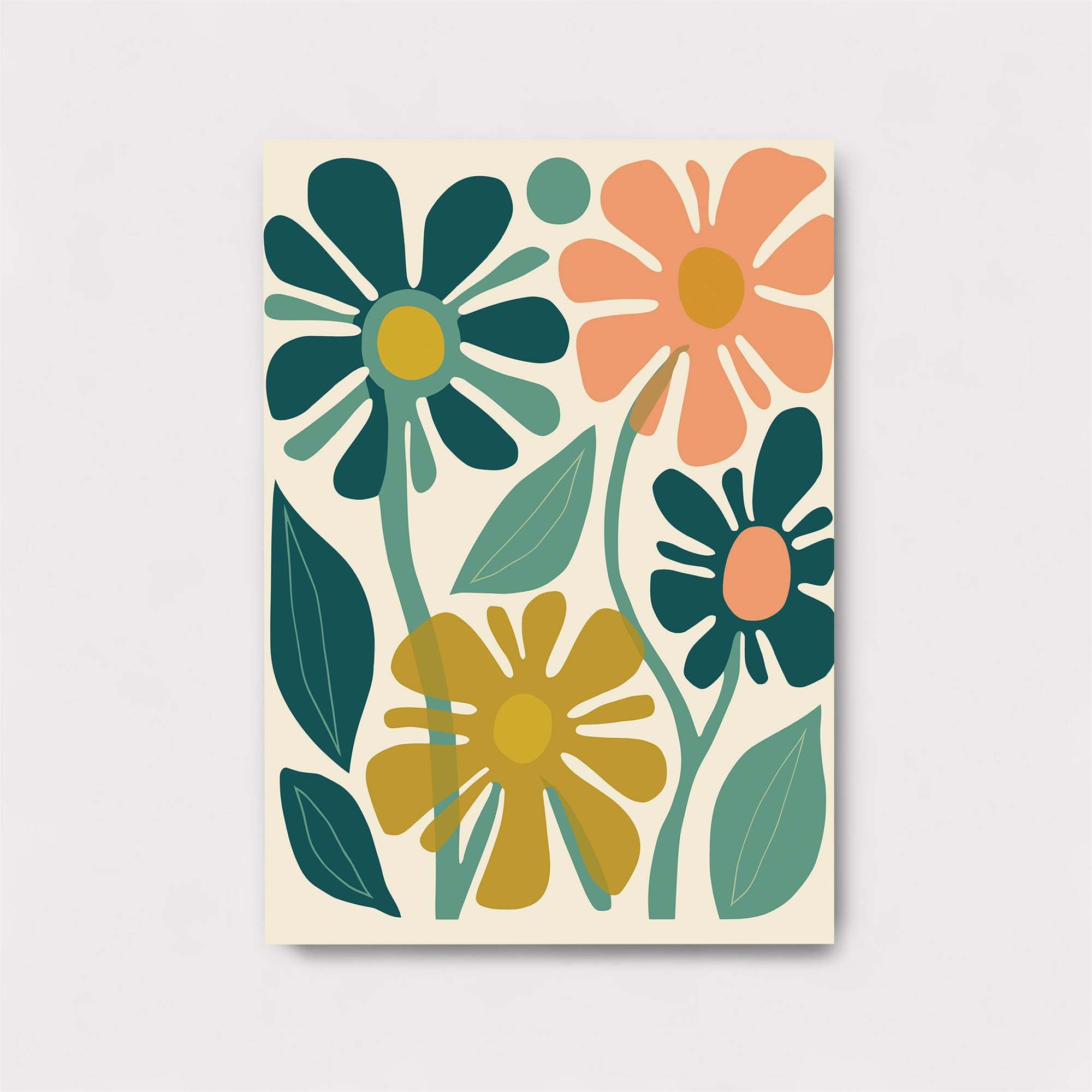 Floral Harmony Safe Wall Magnetic / M