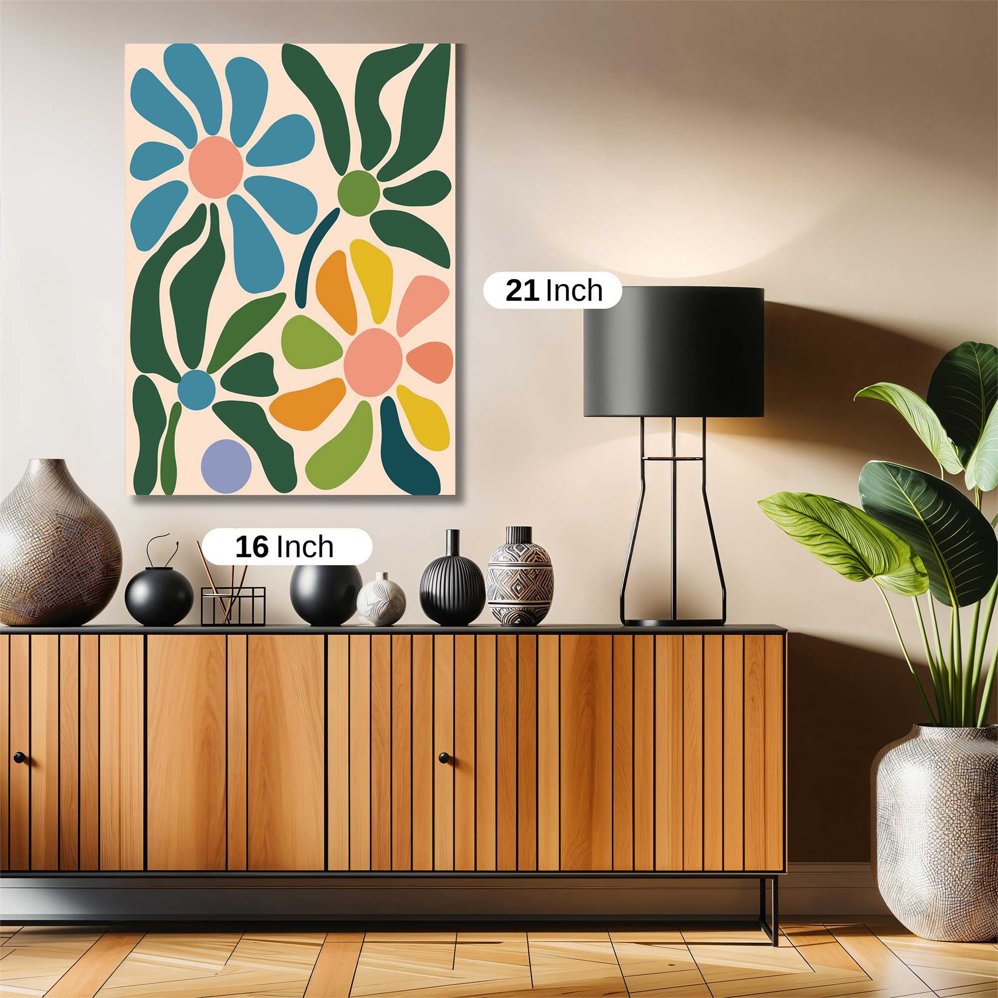 Floral Bliss Safe Wall Magnetic / M