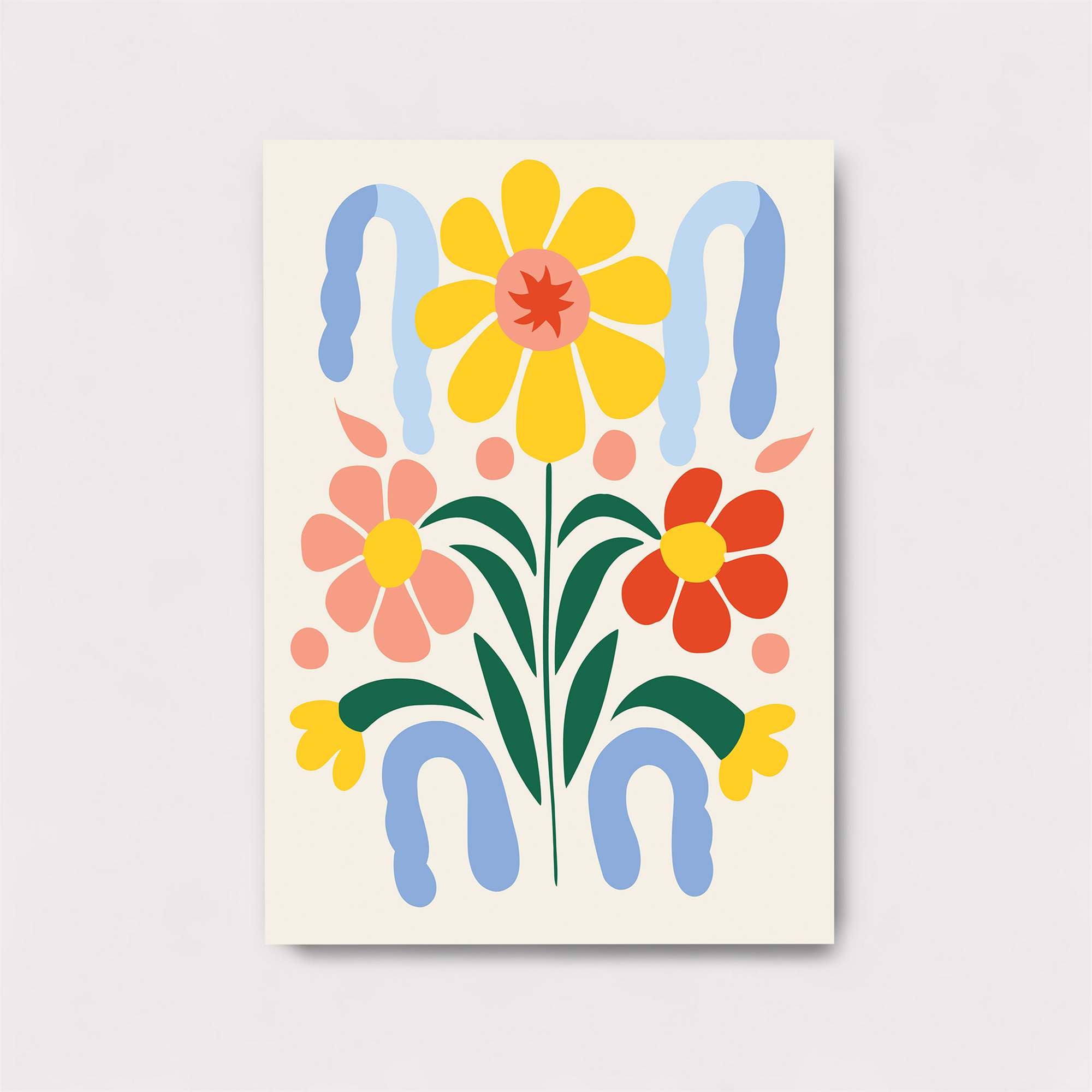 Floral Fiesta Safe Wall Magnetic / M