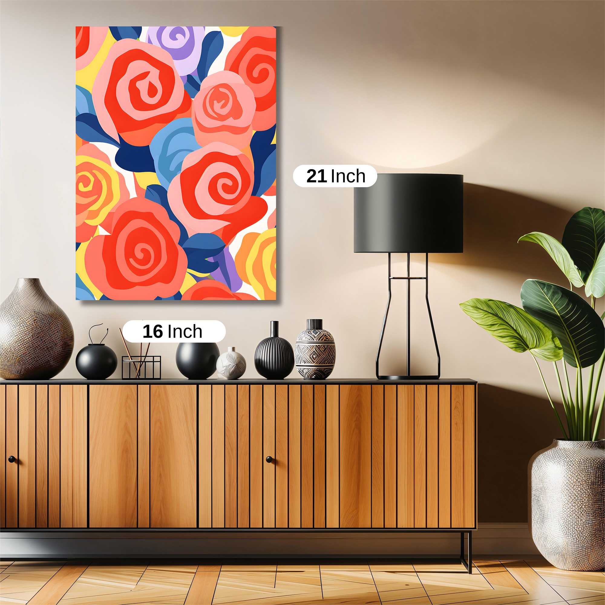 Vibrant Whimsy Safe Wall Magnetic / M