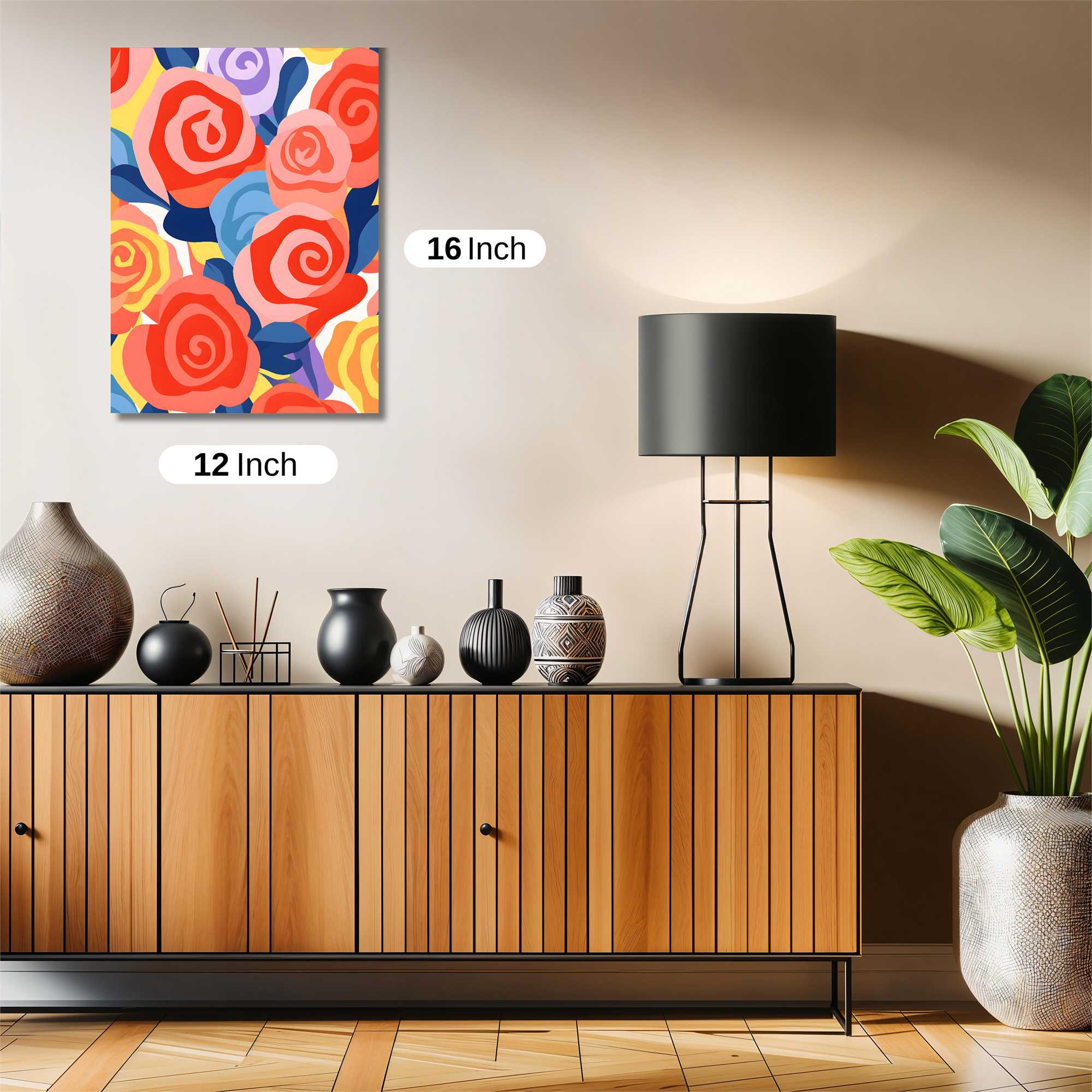 Vibrant Whimsy Safe Wall Magnetic / M