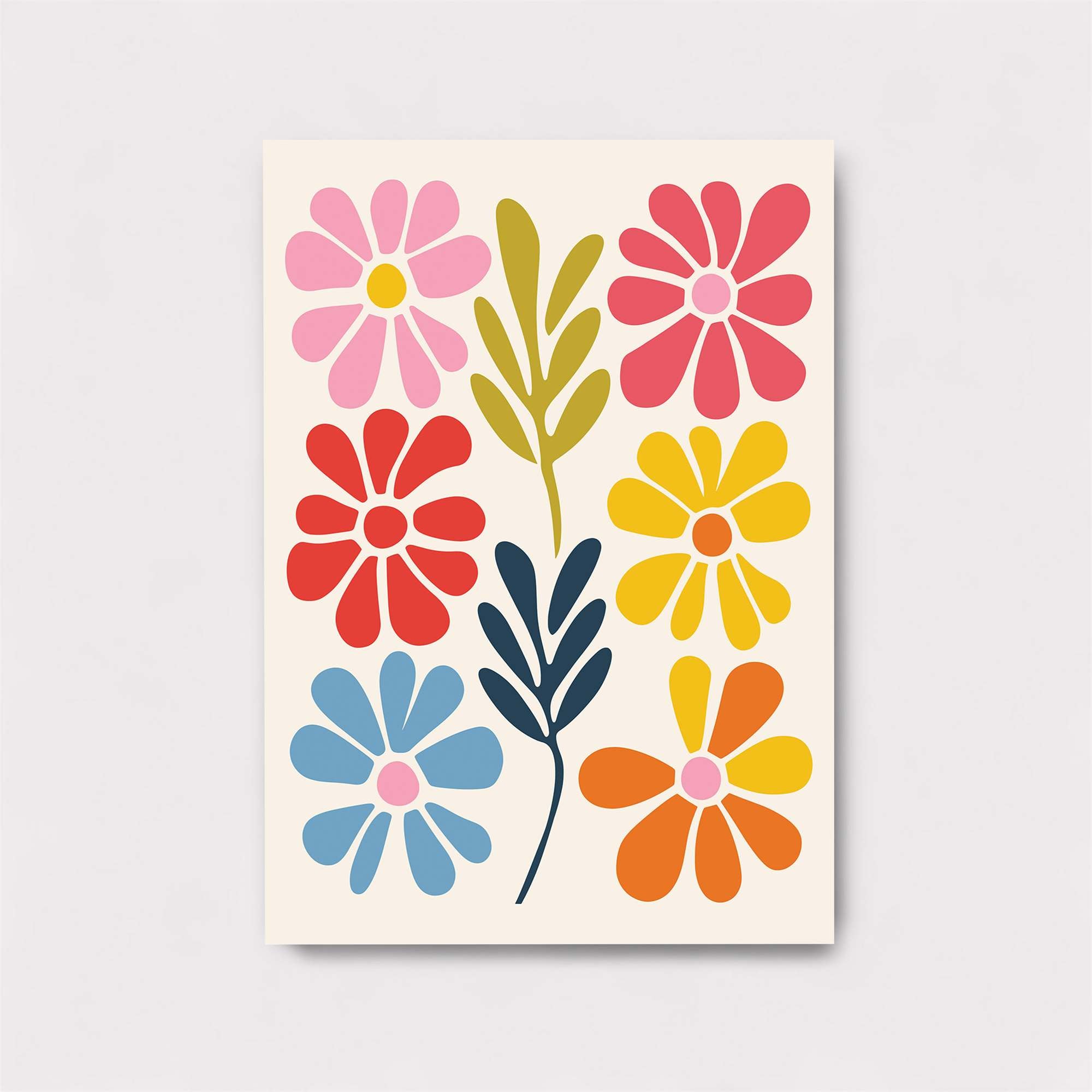 Floral Fiesta Safe Wall Magnetic / M