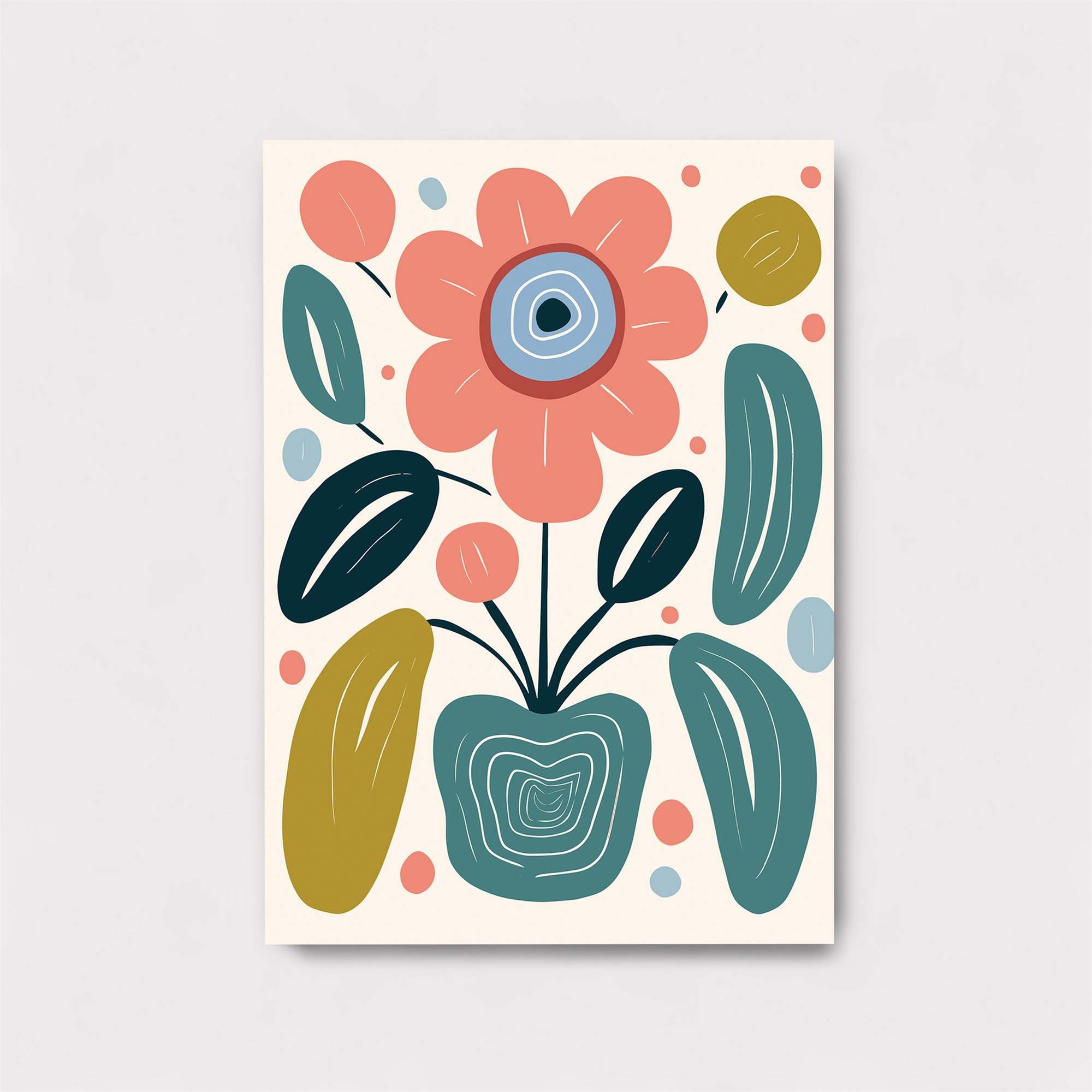 Flower Whimsy Safe Wall Magnetic / M