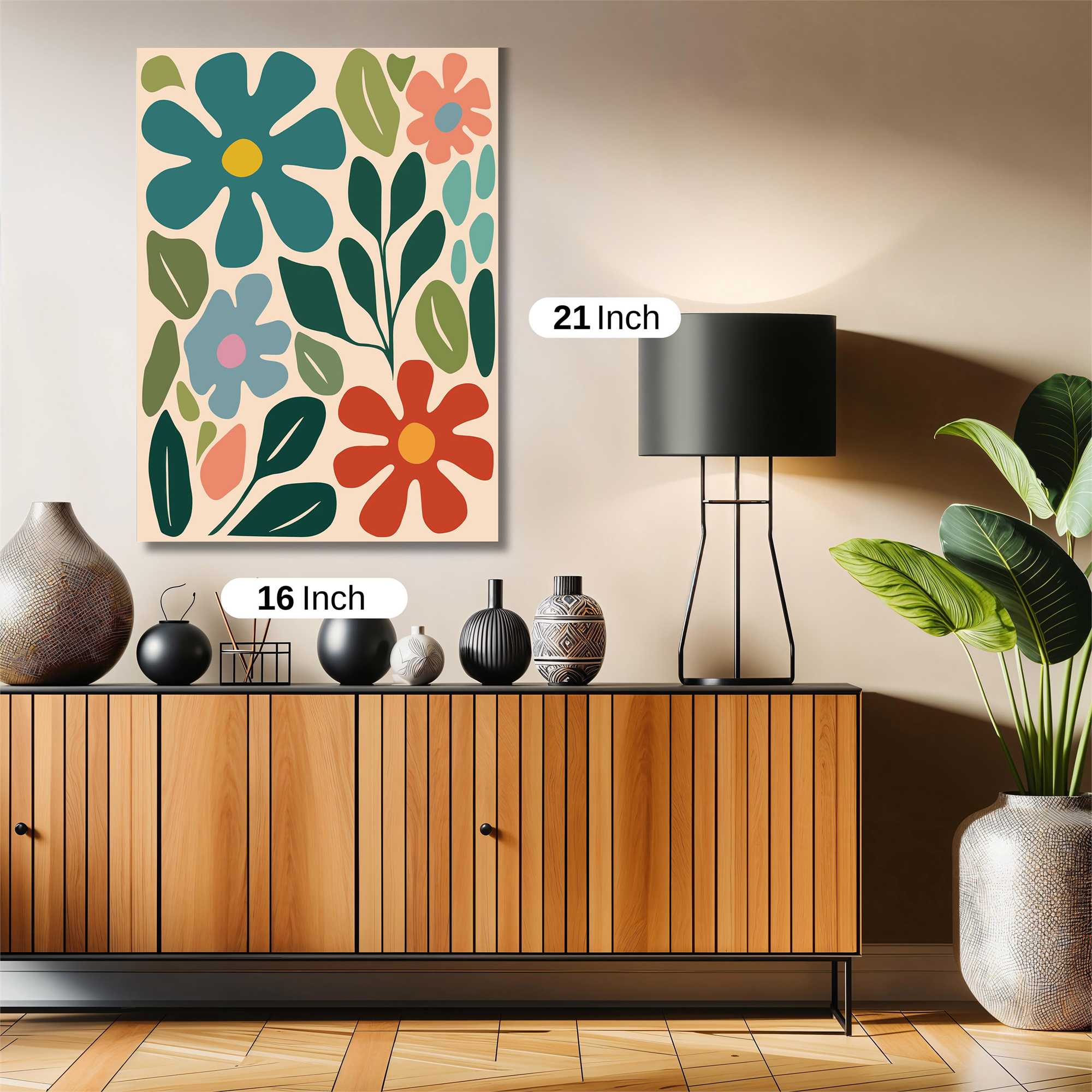 Floral Fiesta Safe Wall Magnetic / M